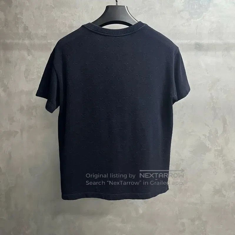 Louis Vuitton Louis Vuitton Blue Cotton Men's T-Shirt Size XS . Size US XS / EU 42 / 0 - 2 Thumbnail