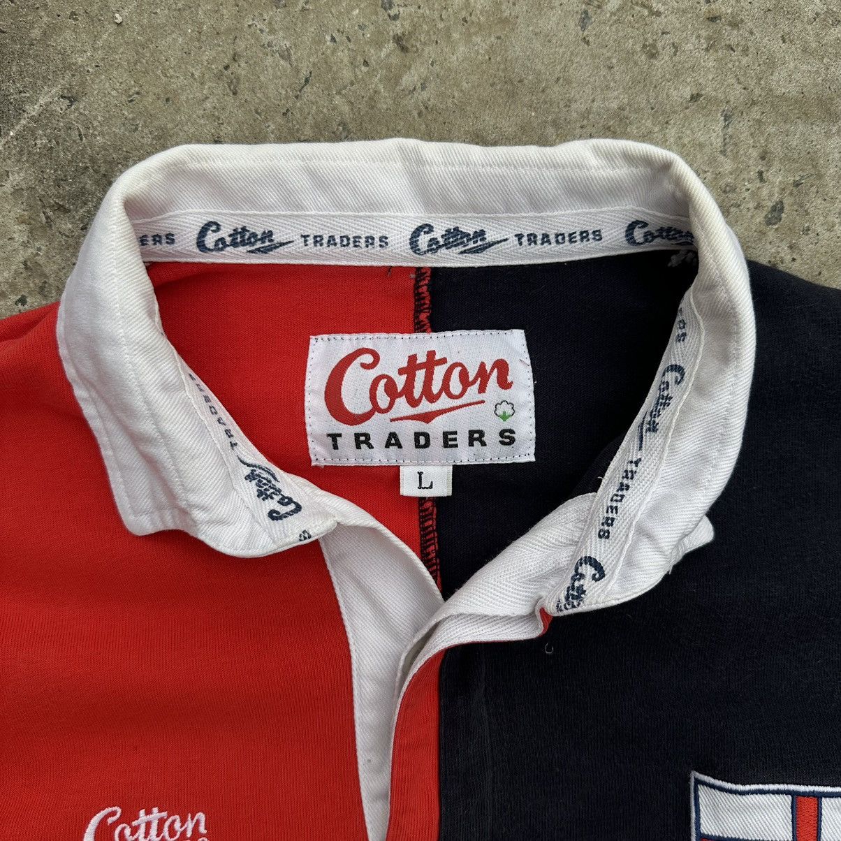 Vintage Vintage England Rugby League Long-sleeve T-shirts Cotton 90s Size US L / EU 52-54 / 3 - 8 Thumbnail