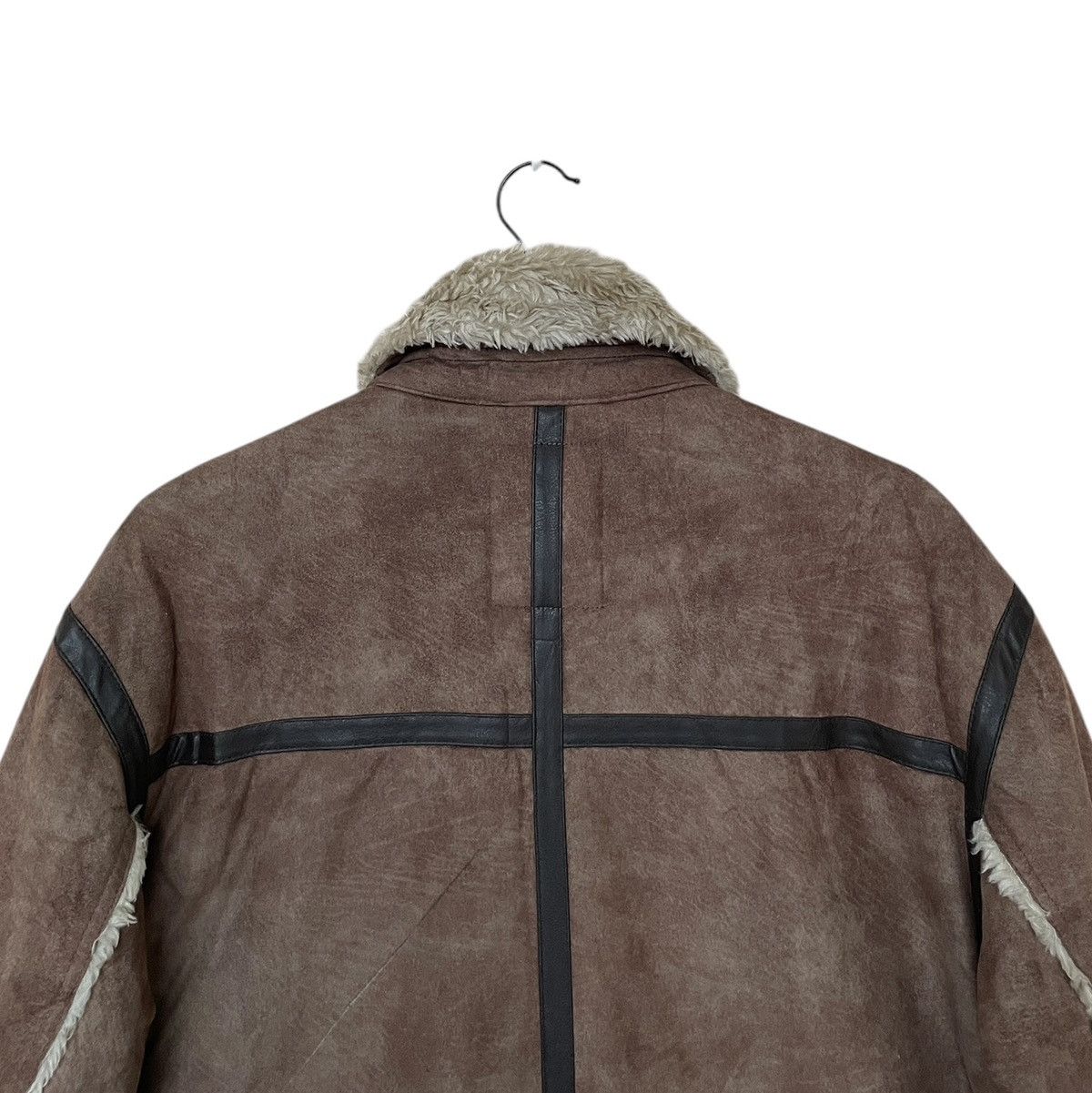 Japanese Brand Vintage Japanese Brand Kissmark B-3 Shearling Jacket 2000s Size US L / EU 52-54 / 3 - 9 Thumbnail