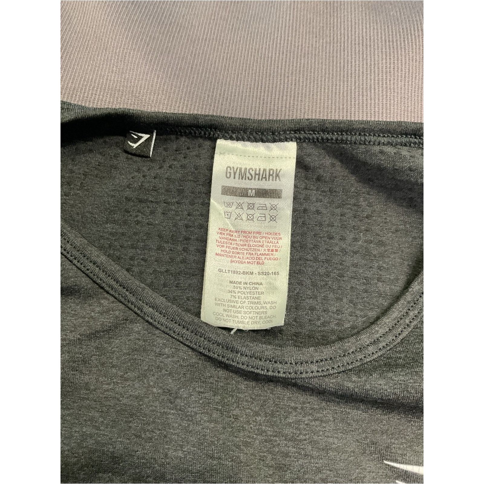Gymshark Gymshark Black Performance Long Sleeve Top Size M / US 6-8 / IT 42-44 - 5 Thumbnail