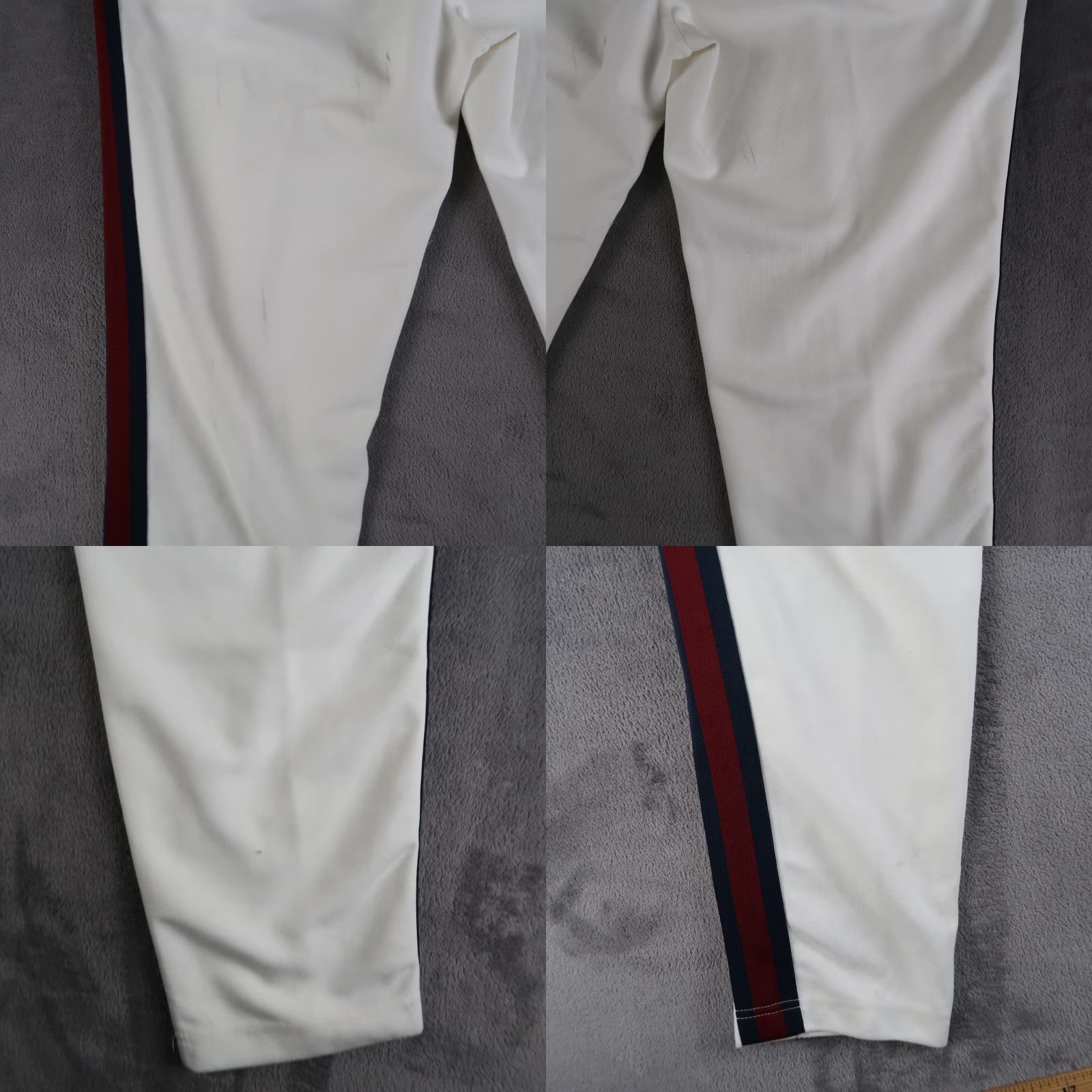 Brooks Brothers Brooks Brothers Joggers Mens L White Striped Drawstring Slim Stretch Pants Size ONE SIZE - 10 Thumbnail