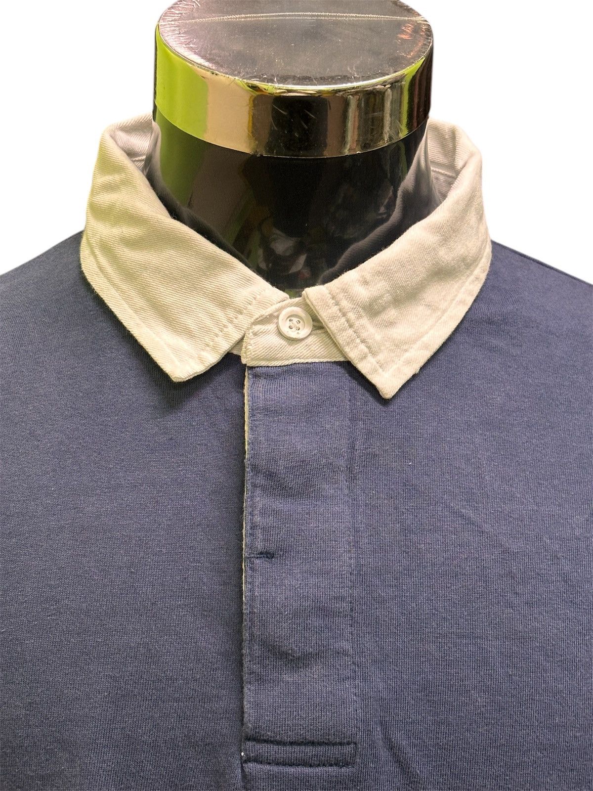 Stussy × Vintage Vintage Stussy Polo Long Sleeve Size US XL / EU 56 / 4 - 2 Thumbnail