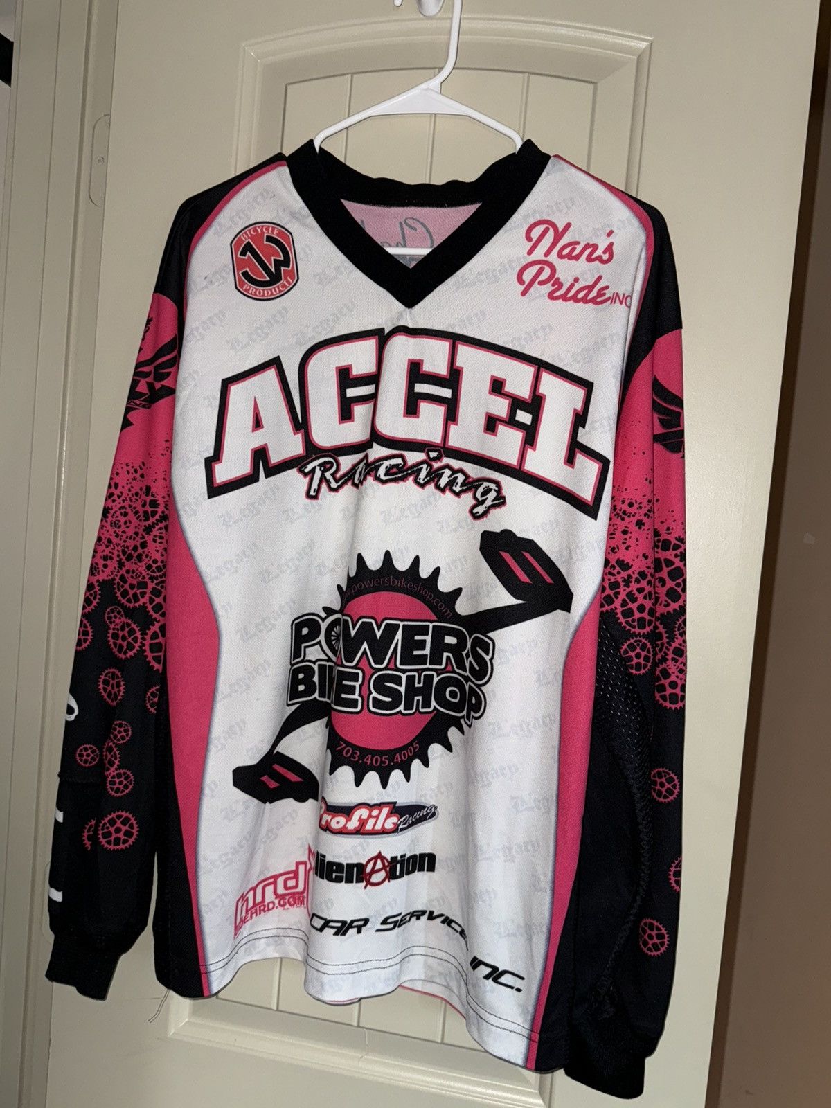 Vintage ACCEL Racing Jersey Size US XL / EU 56 / 4 - 1 Thumbnail