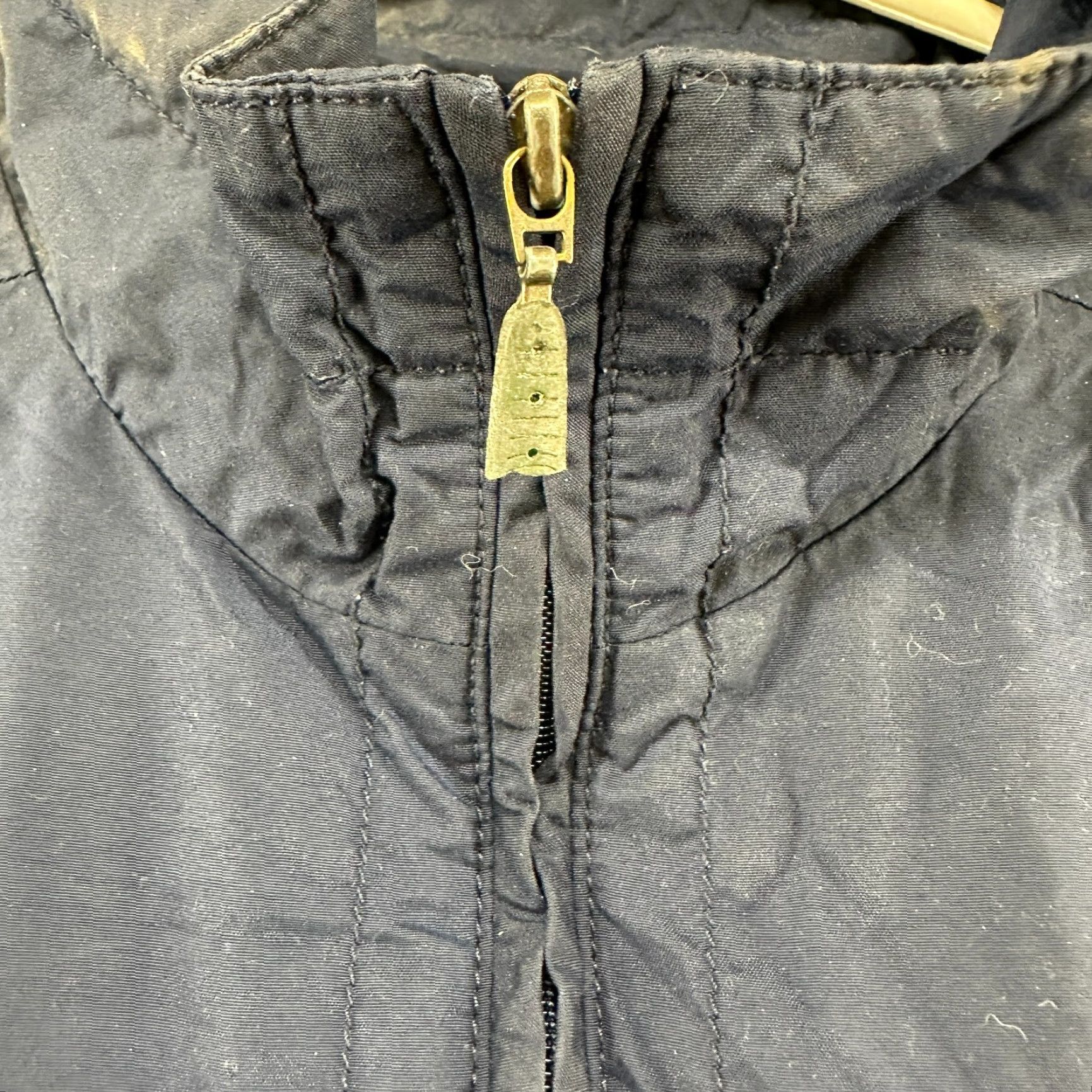 Nike VINTAGE Nike Windbreaker Jacket Men 2XL Blue Navy Full Zip Swoosh Logo Nylon Size US XXL / EU 58 / 5 - 4 Thumbnail