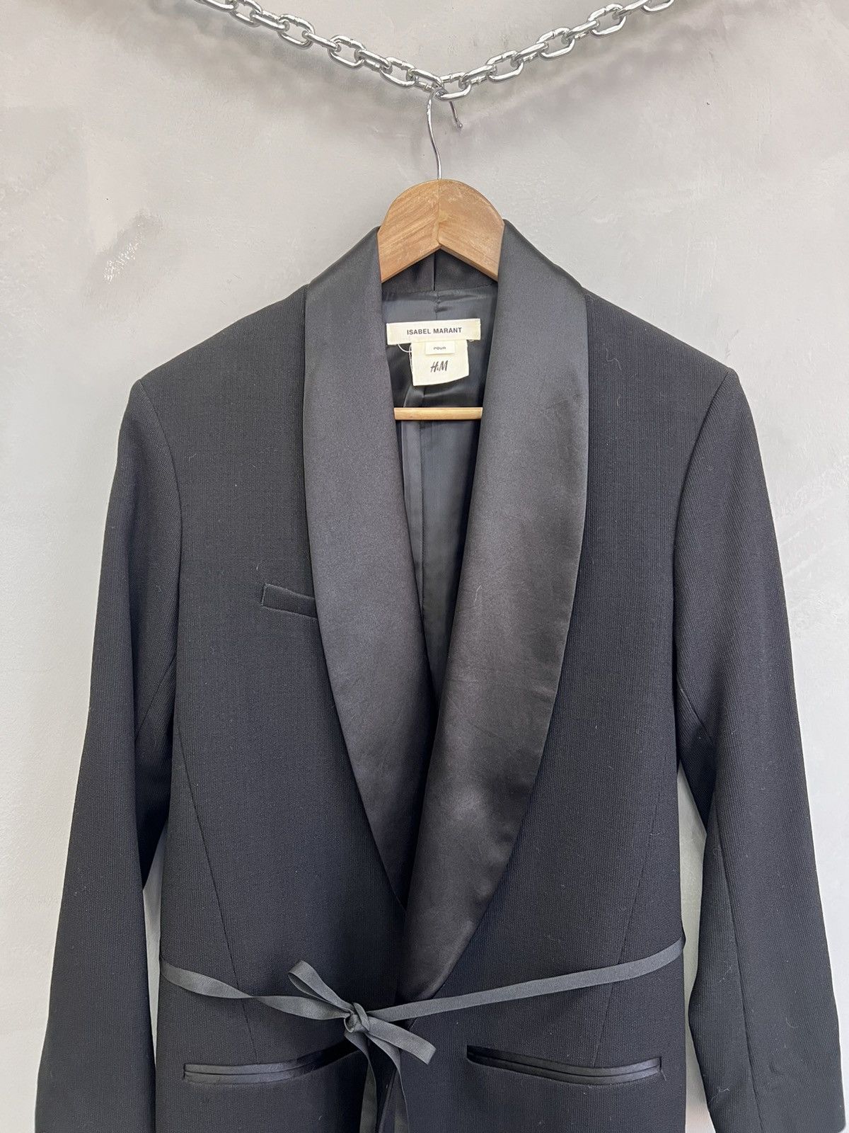 Designer × H&M × Isabel Marant VINTAGE ISABEL MARANT X H&M BLAZER JACKET RARE Size XS / US 0-2 / IT 36-38 - 3 Thumbnail