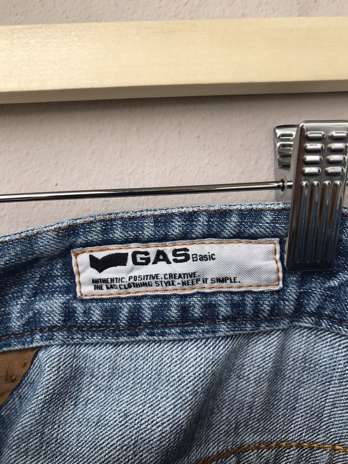 Vintage Vintage Gas Patches Honda Racing Distressed Denim Pants Size US 34 / EU 50 - 14 Thumbnail