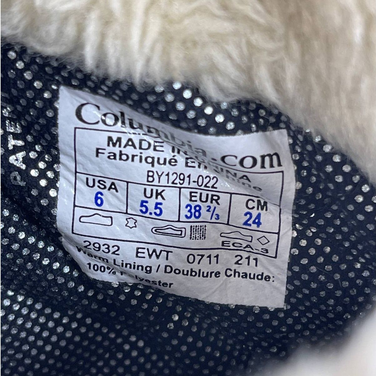 Columbia Columbia Omni-Heat Gray Pink Winter Snow Boots Girl Sz 6/W 8 Size US 6 / IT 36 - 9 Thumbnail