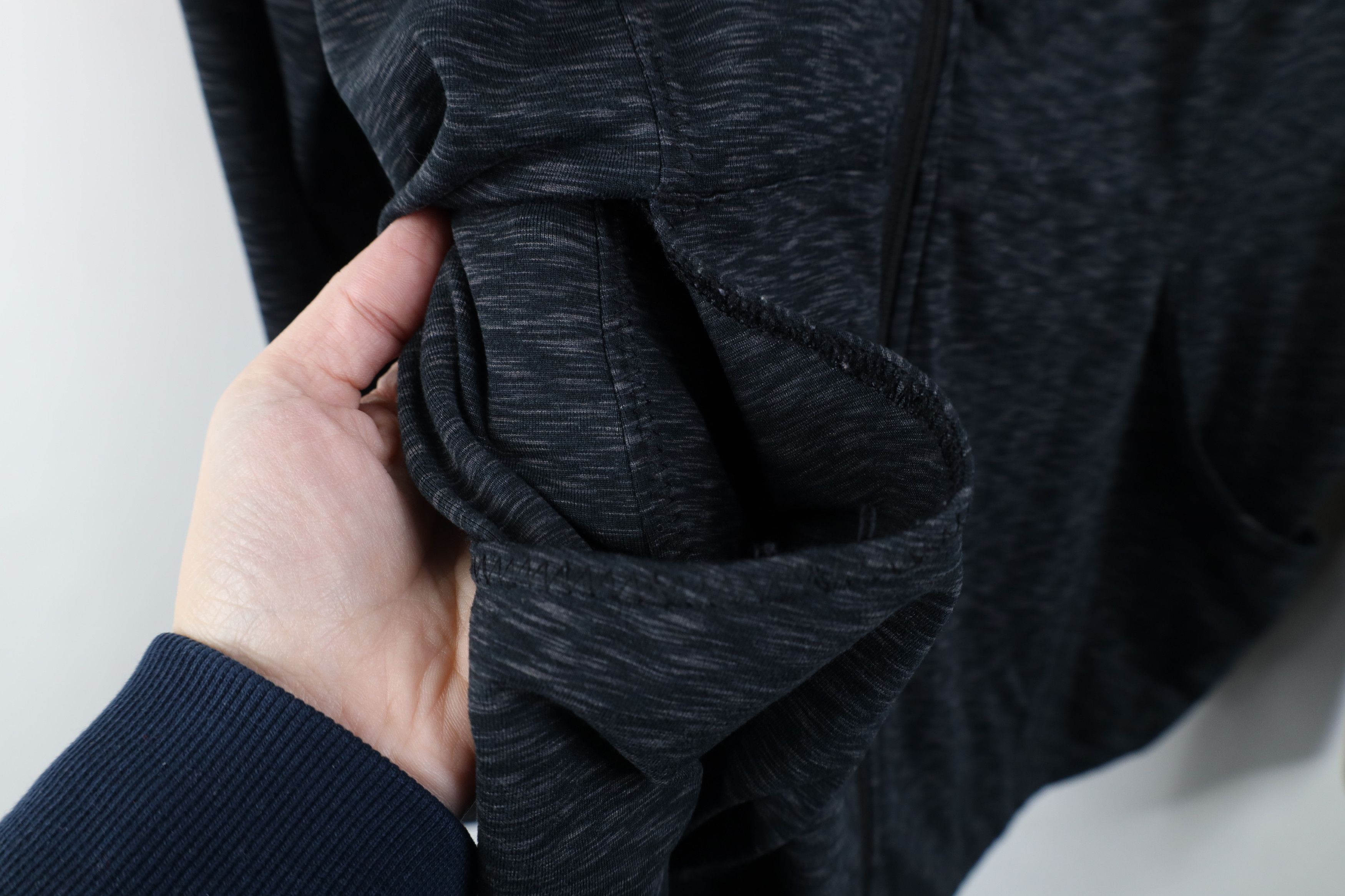 The North Face The North Face Lightweight Full Zip Hoodie Heather Black Size XL / US 12-14 / IT 48-50 - 7 Thumbnail