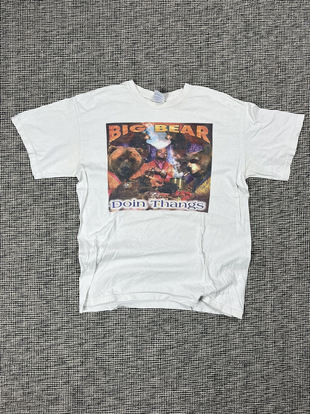 Rap Tees Big bear doin thangs rap tee streetwear | Grailed