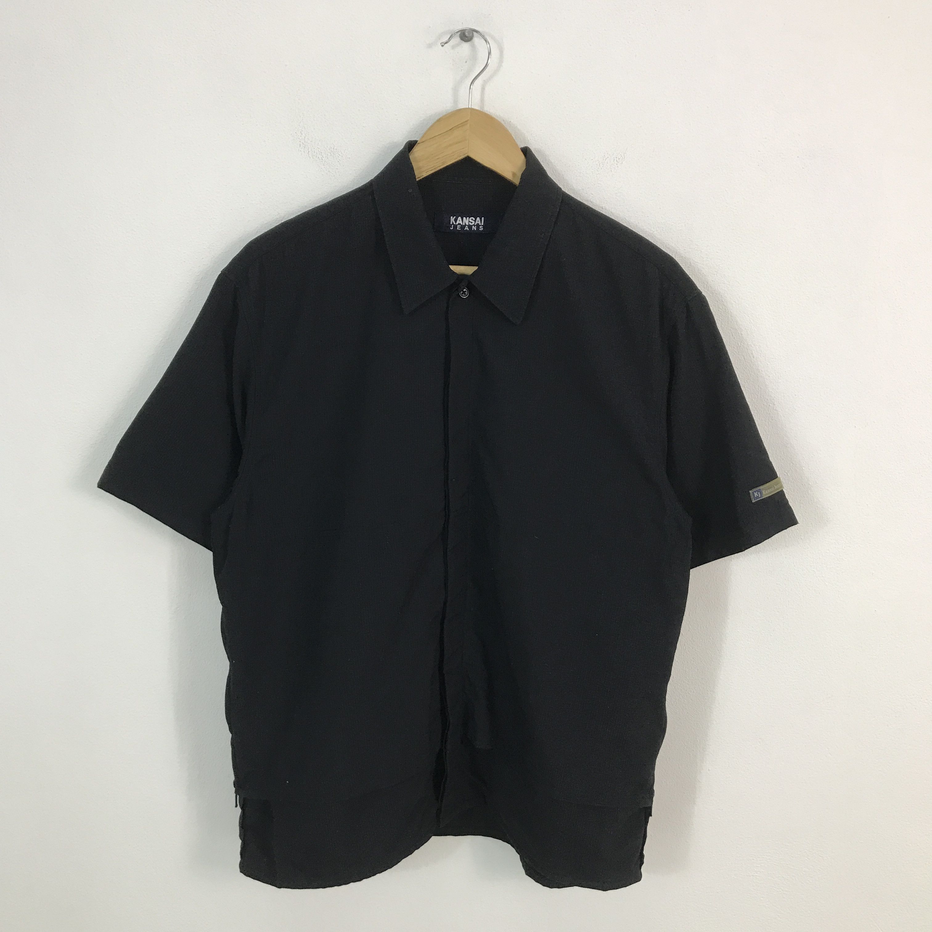 Japanese Brand × Kansai Yamamoto Kansai jeans Kansai Yamamoto button up shirts Size US L / EU 52-54 / 3 - 1 Thumbnail