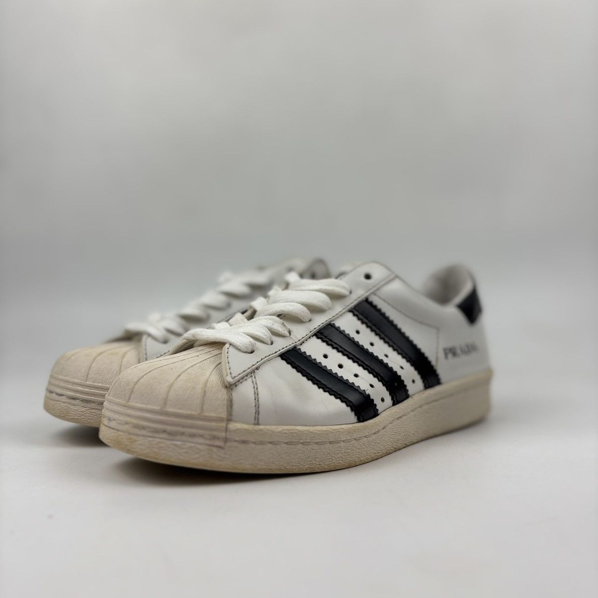 Adidas × Prada Prada x Adidas Superstar Size US 5.5 / IT 35.5 - 3 Thumbnail