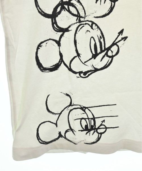 T-Shirts Cut and Sew Cotton Short Sleeve White