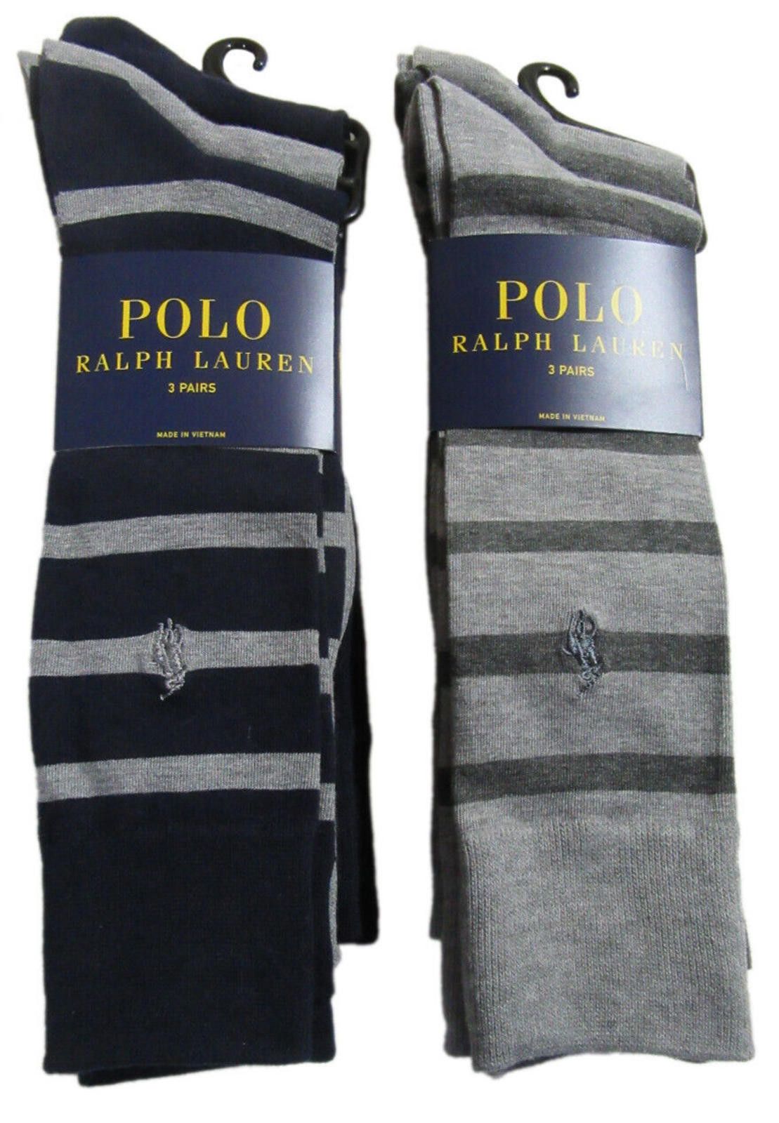 Polo Ralph Lauren Polo Ralph Lauren Mens Trouser Dress Socks 3 pack Size ONE SIZE - 1 Thumbnail