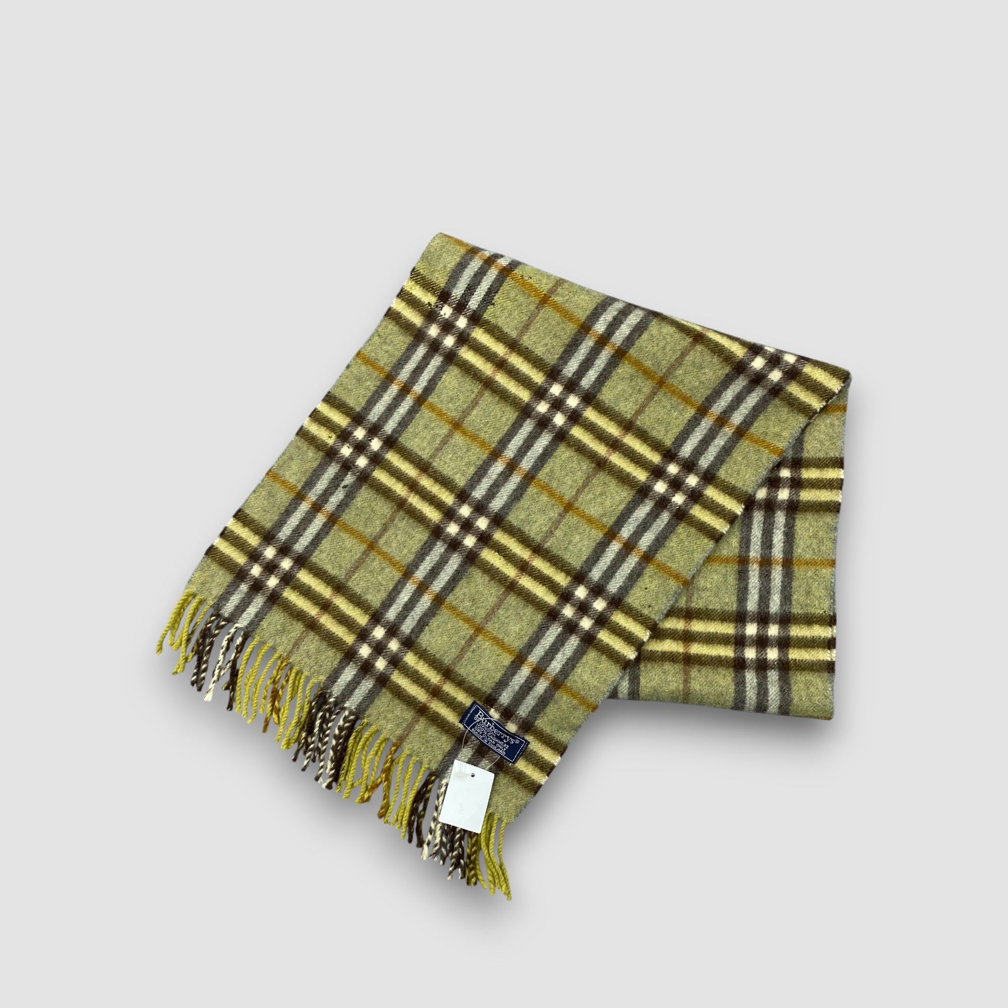 Burberry Vintage Burberry Scarf Muffler Wool Cashmere Winter Scarves Size ONE SIZE - 1 Thumbnail
