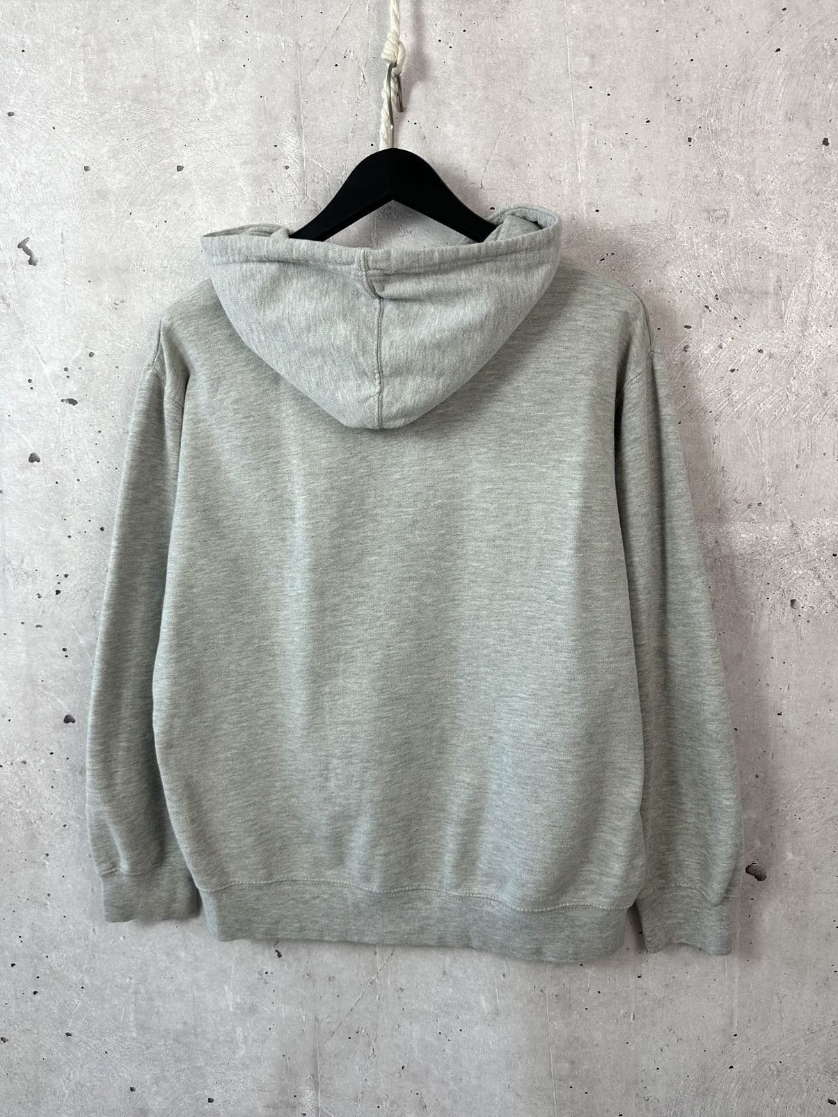 Butter Goods Butter Goods Made in USA Grey Cotton Central Logo Hoodie Size US M / EU 48-50 / 2 - 7 Thumbnail