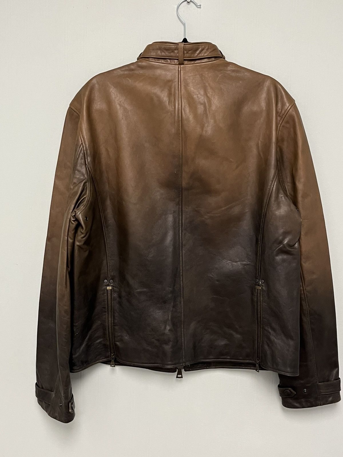 John Varvatos Gradient Lambskin Moto Jacket Size EU 54 USA 44 Size US L / EU 52-54 / 3 - 12 Thumbnail