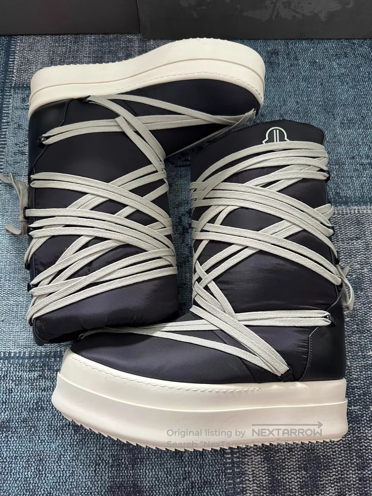 Moncler × Rick Owens Rick Owens x Moncler Amber boots size 42