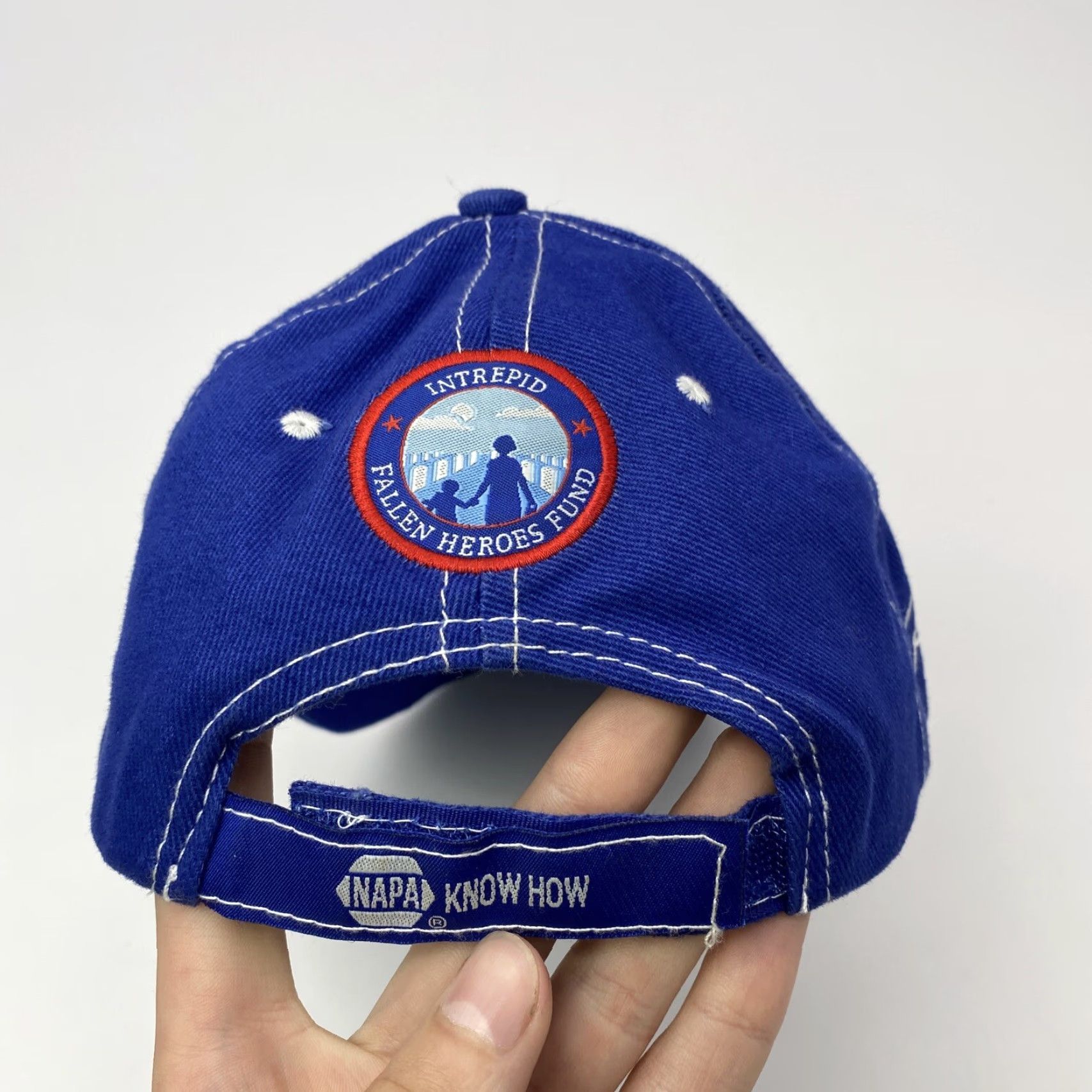 Vintage NAPA Racing HatBaseball Cap Men One Size Adjustable Velcro Blue Size ONE SIZE - 4 Thumbnail