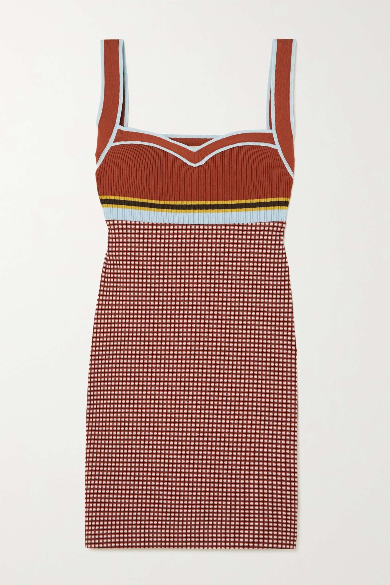 Marni o1y1025 Mini Dress in Multicolor Size S / US 4 / IT 40 - 1 Thumbnail