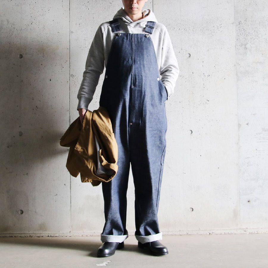 TUKI TUKI #0054 TYPE2 Indigo Denim Overalls Size US 34 / EU 50 - 11 Thumbnail