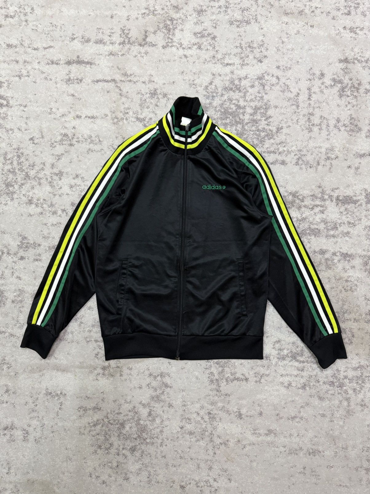 Adidas Adidas Neo Multicolor Side Tape Zip Up Tractop Sweater Size US S / EU 44-46 / 1 - 3 Thumbnail