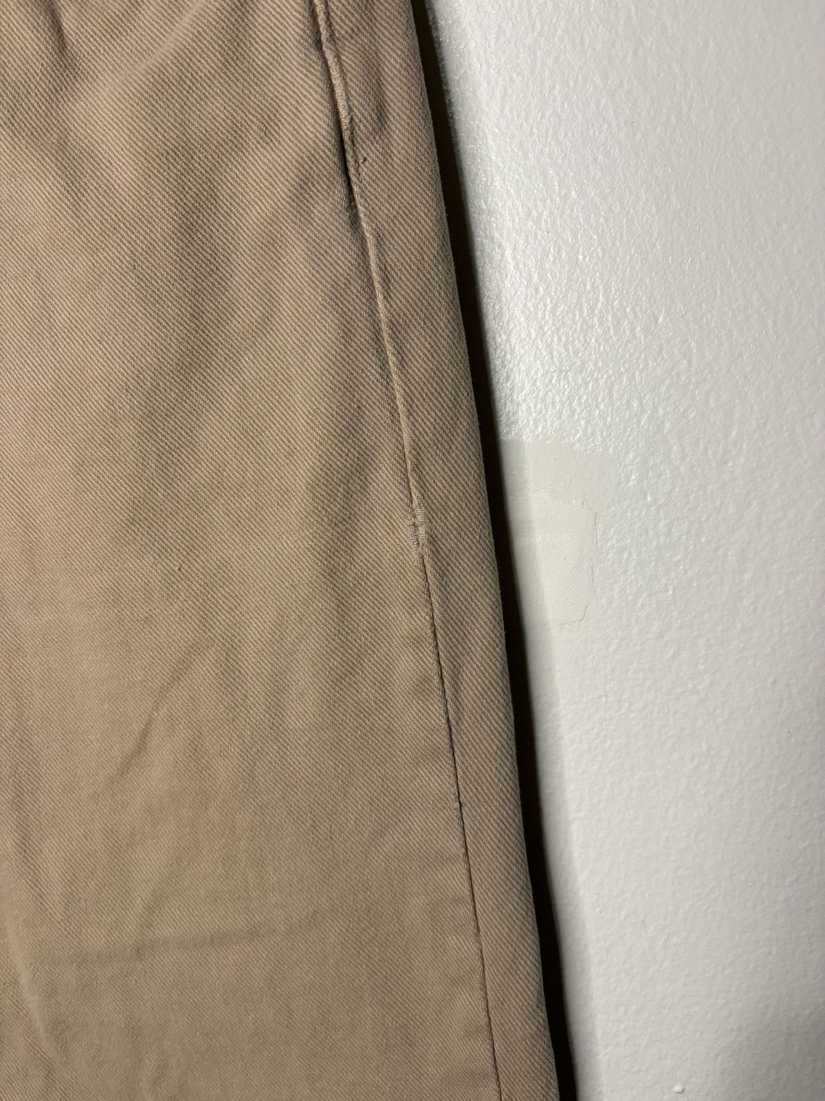 Vintage Vintage 1990s Beige Denim Jeans Size US 32 / EU 48 - 2 Thumbnail