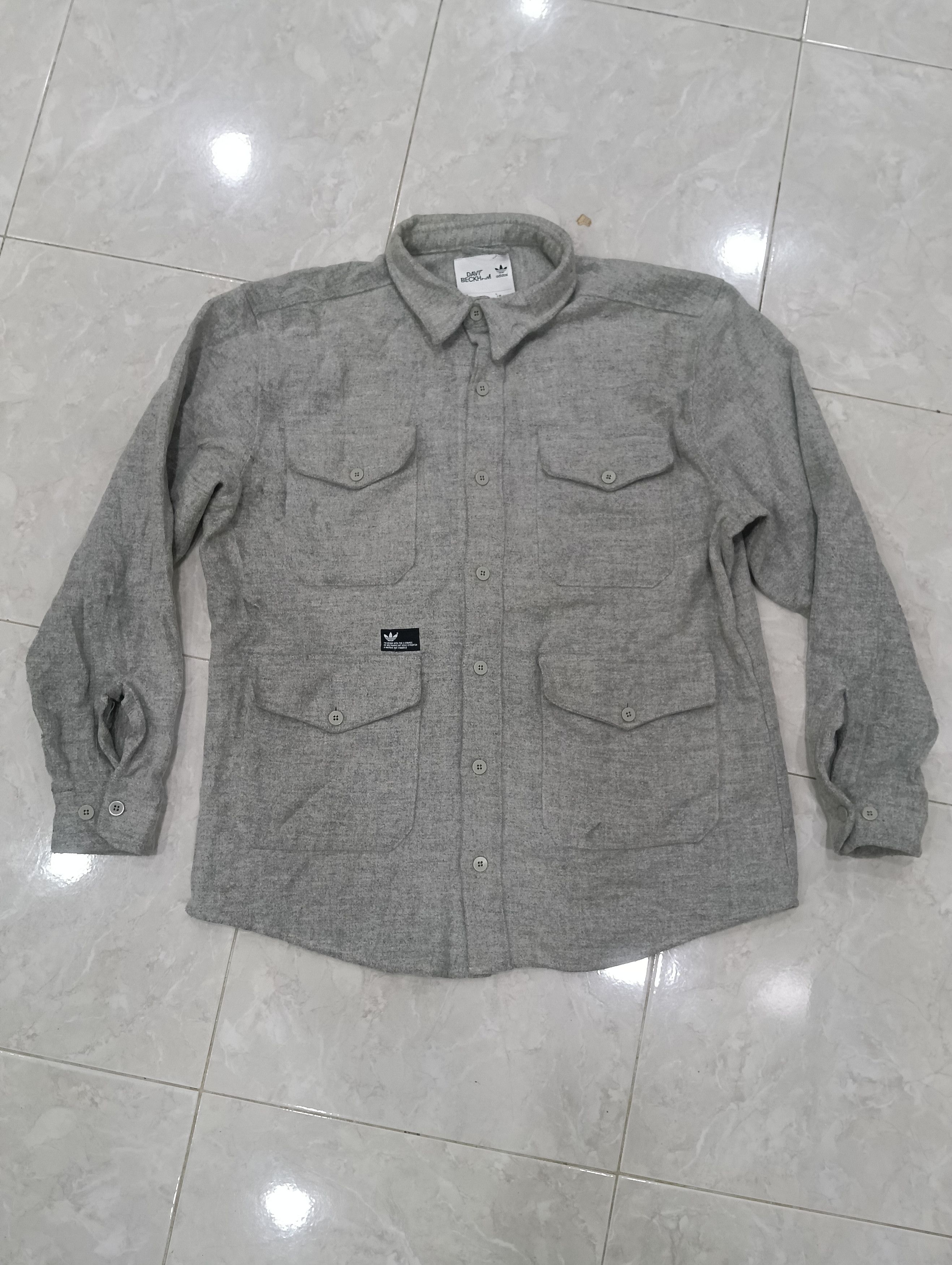 Adidas × David Beckham × Vintage Adidas X David Beckham Wool 4 Pocket Size US L / EU 52-54 / 3 - 1 Thumbnail