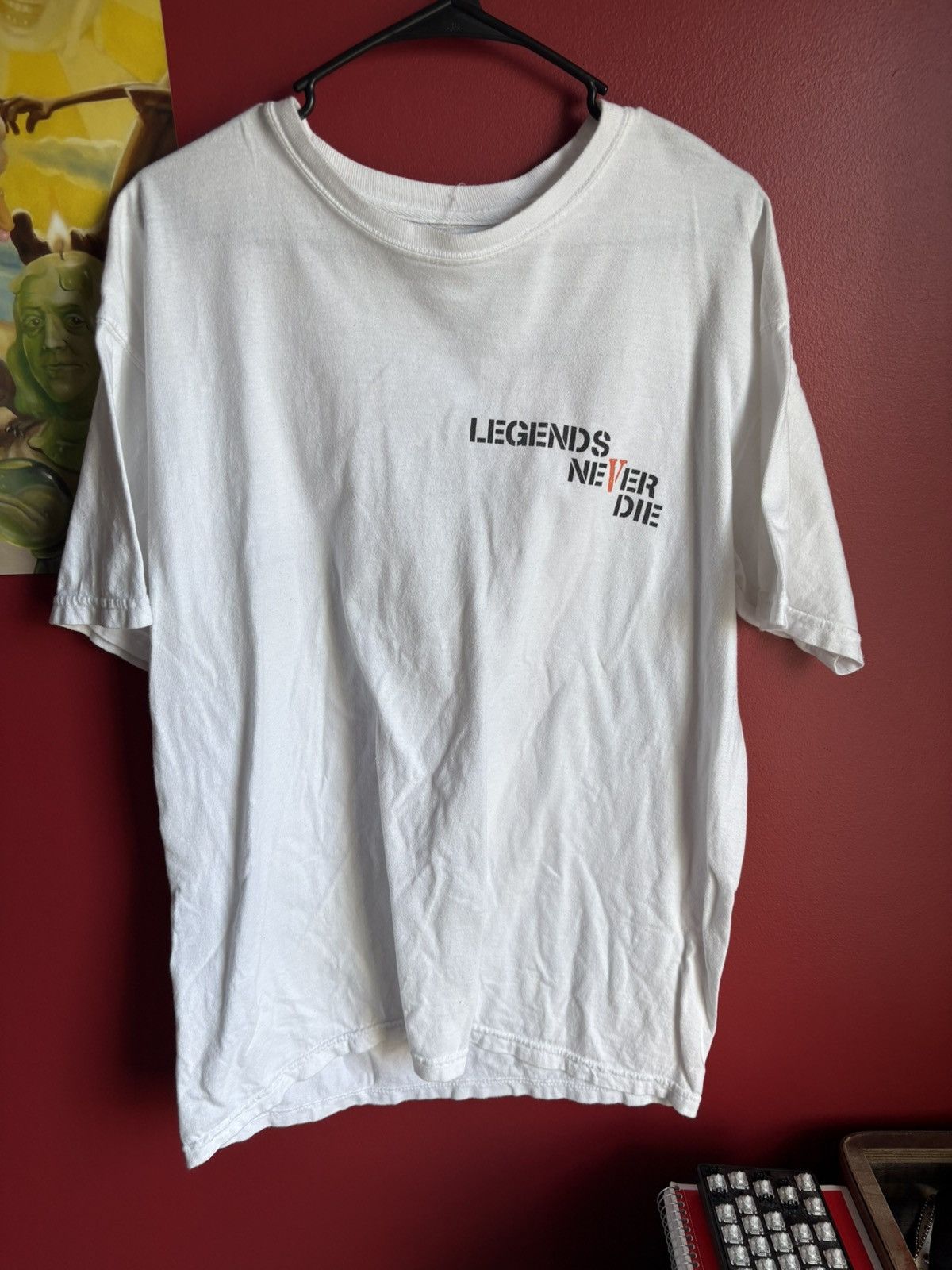Vlone Jucie Wlrd Legends Never Die Vlone t-shirt Size US L / EU 52-54 / 3 - 2 Thumbnail