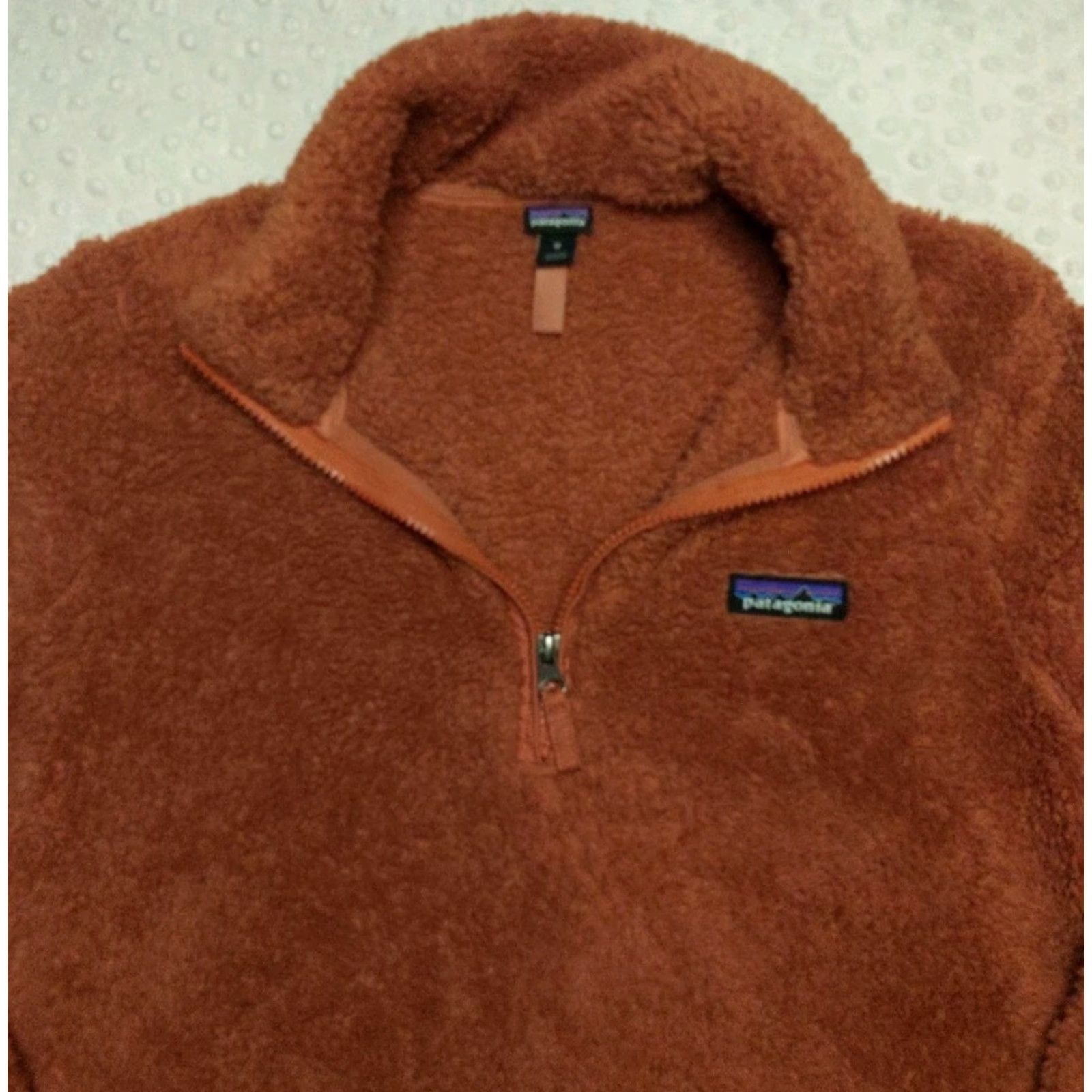 Patagonia Patagonia Jacket Women Los Gatos 1/4 Zip Fleece Pullover Rust Burnt Orange M Size M / US 6-8 / IT 42-44 - 4 Thumbnail