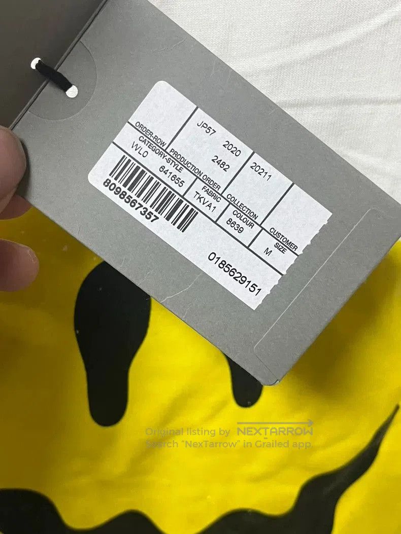 Balenciaga Balenciaga White Smile Logo Short Sleeve. Size US M / EU 48-50 / 2 - 5 Thumbnail