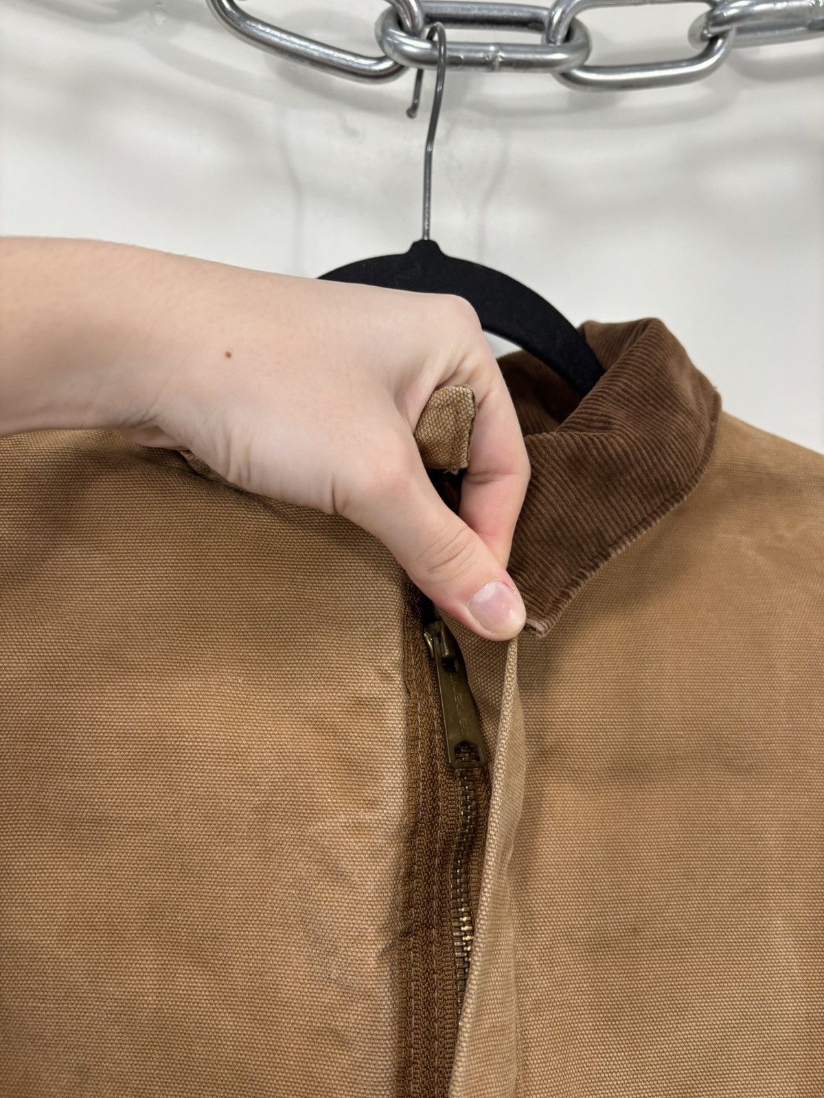 Carhartt Vintage Carhartt Workwear Orange/Brown Boxy Cropped Jacket Size US M / EU 48-50 / 2 - 12 Thumbnail