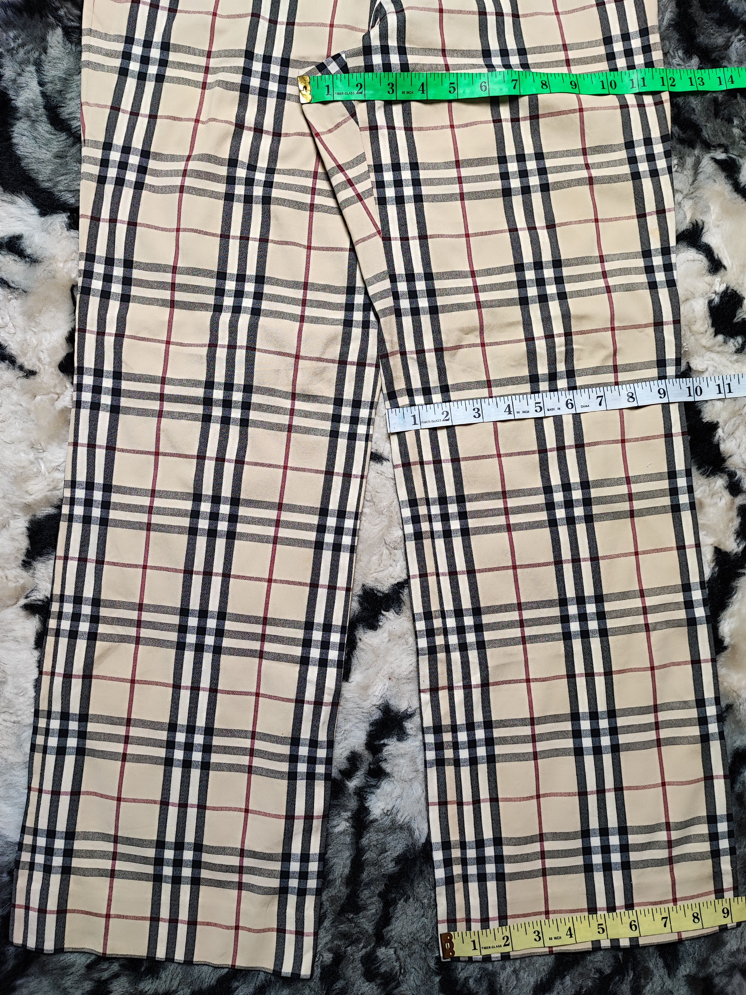 Burberry × Burberry Prorsum Burberry Nova Check Pants Size US 31 - 4 Thumbnail