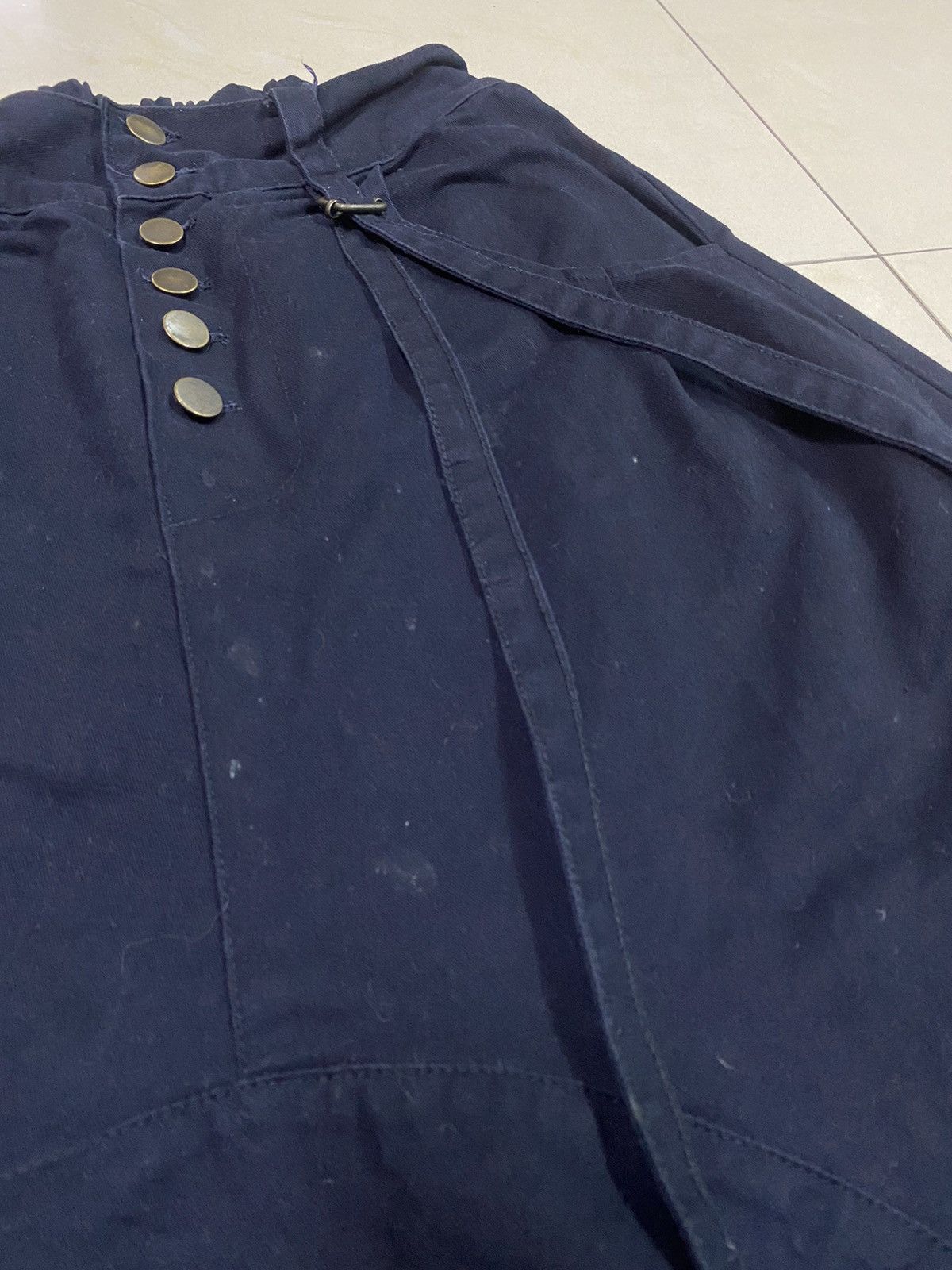 Japanese Brand Yohji Yamamoto Style Balloon Dropped Crotch Pants Size 28-32 Size US 32 / EU 48 - 6 Thumbnail