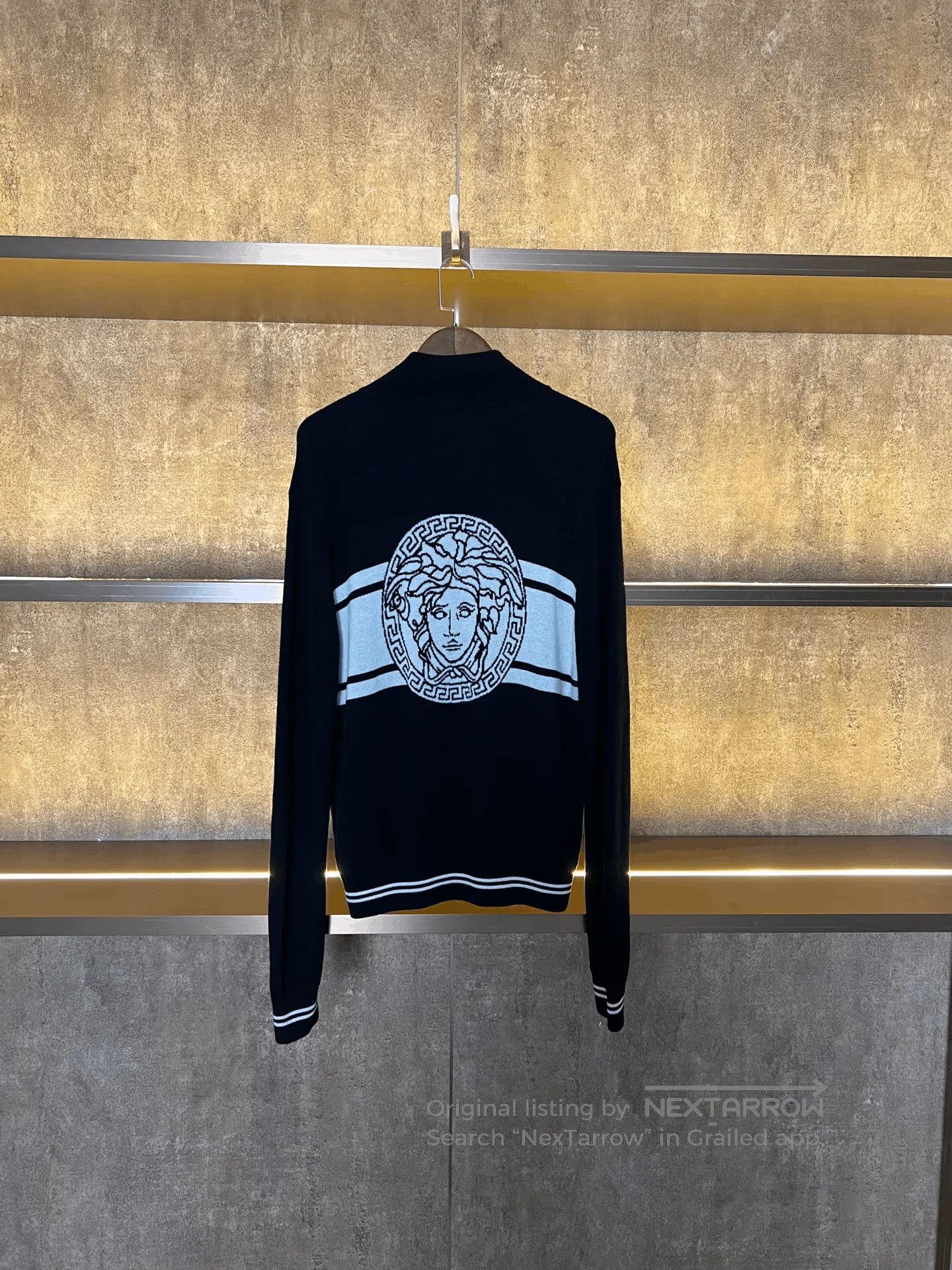 Versace Versace Medusa Knit Jacket. Size US M / EU 48-50 / 2 - 2 Thumbnail