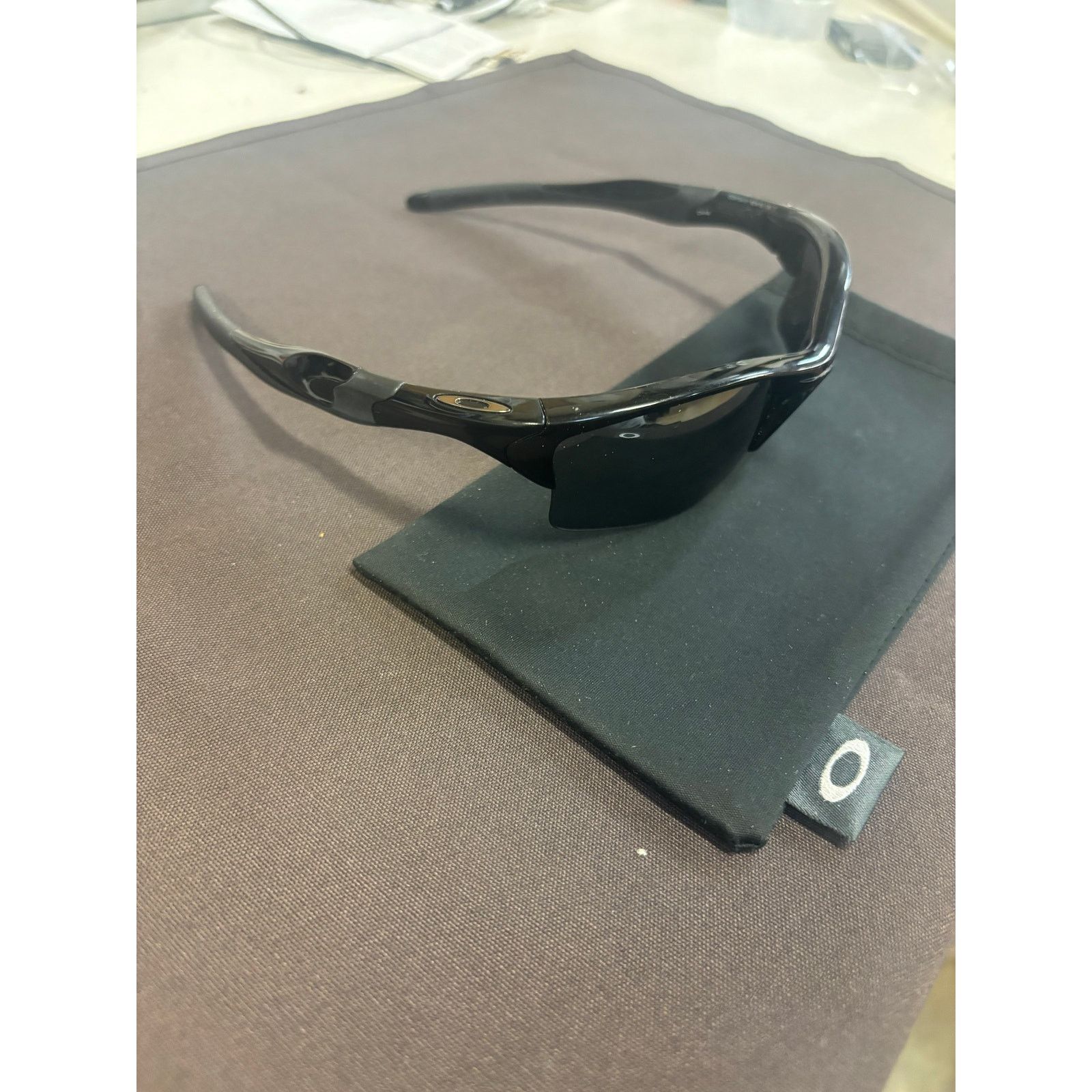 Oakley Oakley Half Jacket 2.0. Black Men’s Sunglasses! Size ONE SIZE - 7 Thumbnail