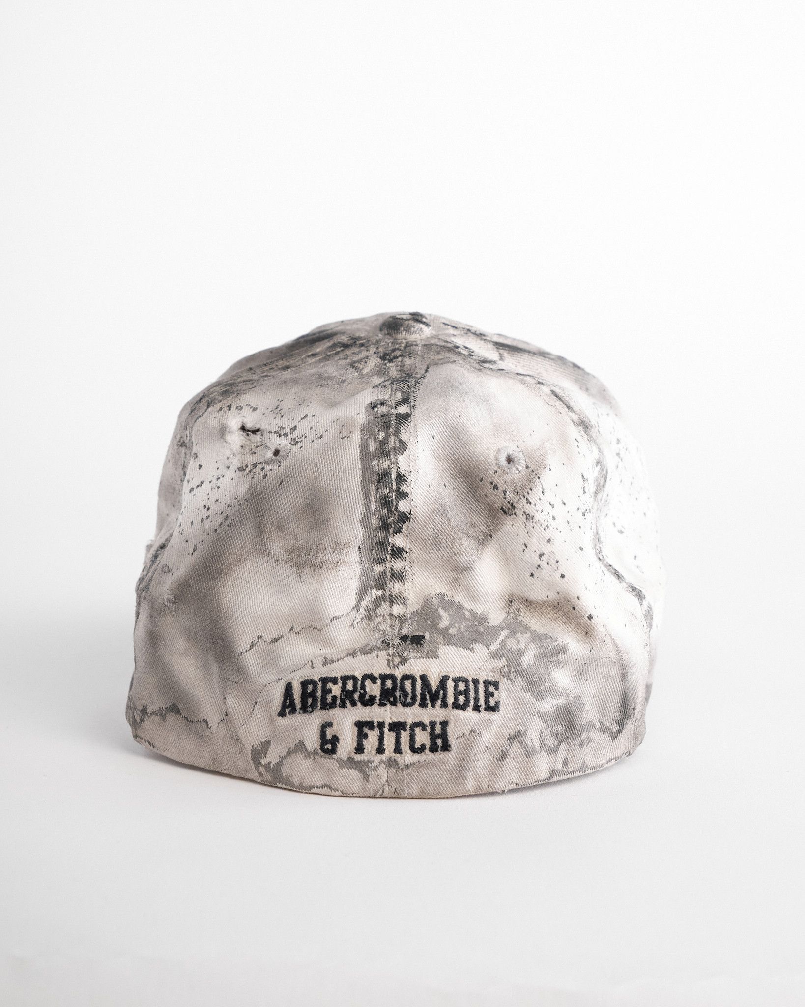 Abercrombie & Fitch ASTROBOI* x Abercrombie Off-White & Black Faded Hat Size ONE SIZE - 4 Thumbnail