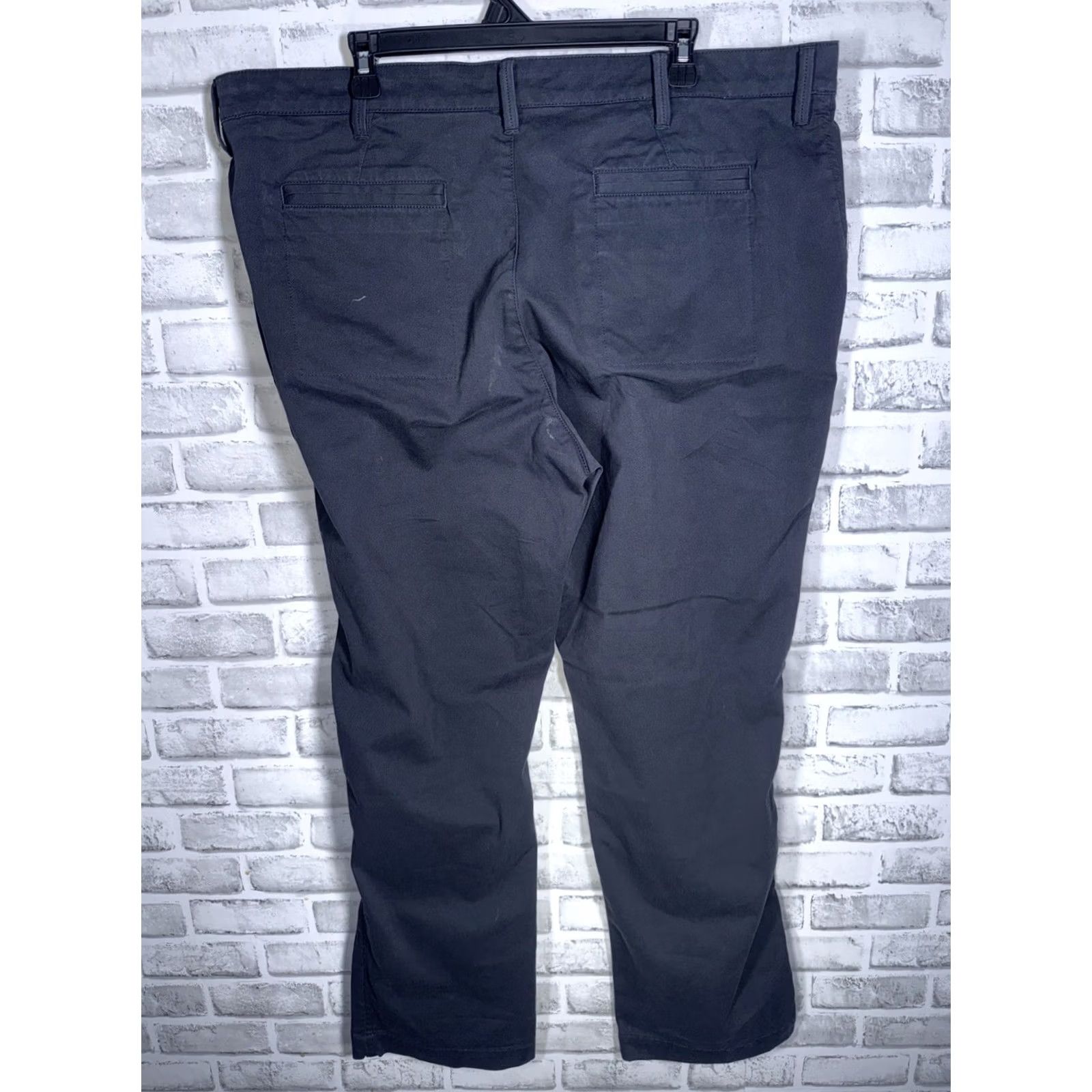 Vintage NWT L.L. Bean Black Pants Mens 42x32 Chino Regular Size 42 Black Mens Pants Size US 42 / EU 58 - 4 Thumbnail