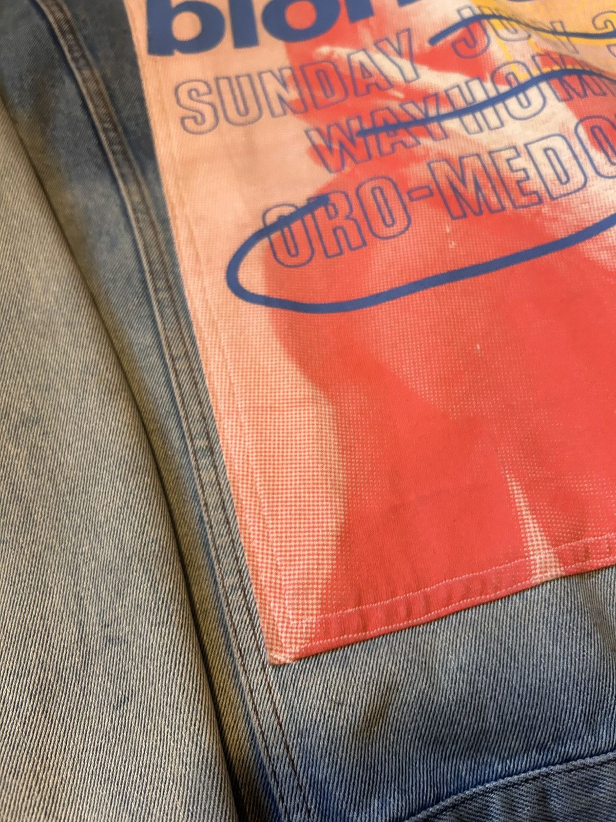 Frank Ocean Frank Ocean up-cycled denim jacket Size US XXL / EU 58 / 5 - 5 Thumbnail