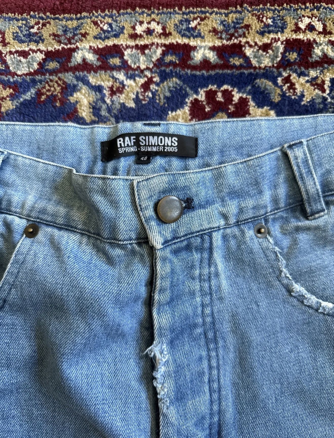 Raf Simons Raf Simons SS2005 flare jeans Size US 29 - 2 Thumbnail
