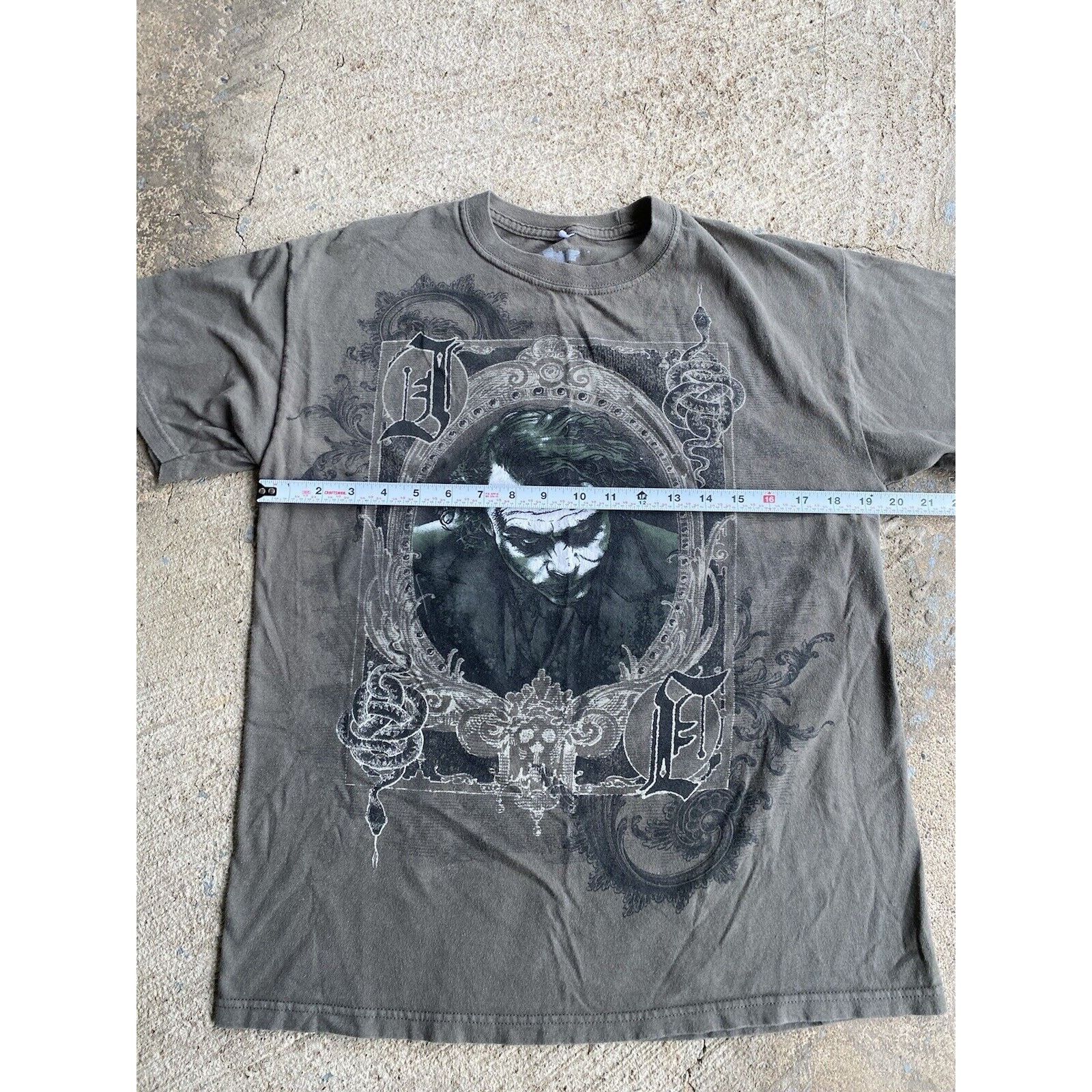 DC Comics Heath Ledger Joker T-Shirt Vintage The Dark Knight Batman Size US M / EU 48-50 / 2 - 7 Thumbnail