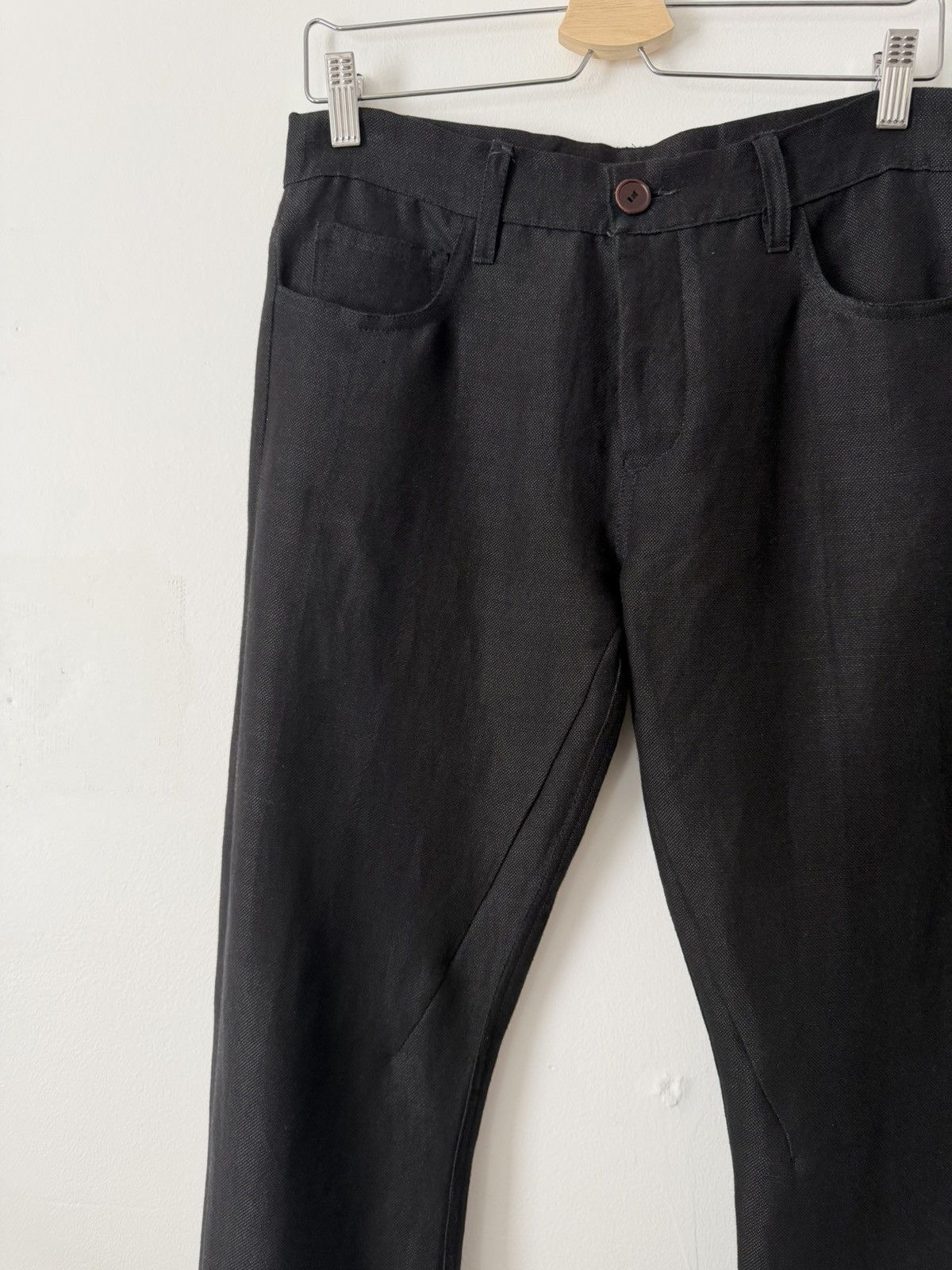 Rick Owens Rick Owens Hemp and Wool Black Pants Size US 34 / EU 50 - 2 Thumbnail