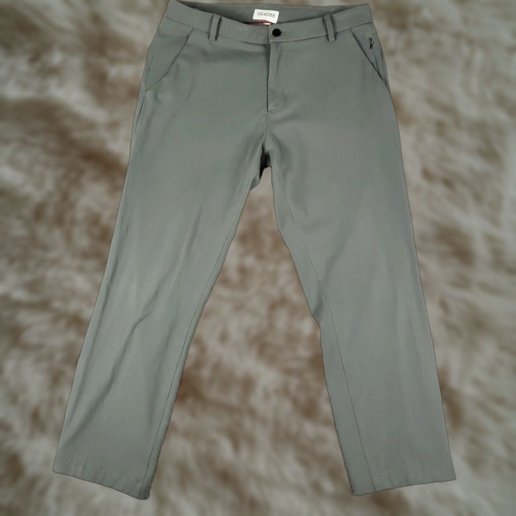 Lululemon Lululemon Pants Mens 34x27 Gray Commission Slash Pockets Chino Trousers Size US 34 / EU 50 - 1 Thumbnail