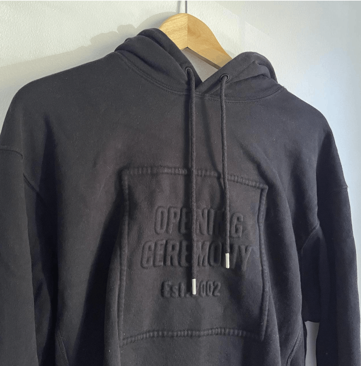 Opening Ceremony Opening Ceremony Black Hoodie Size S Embossed box logo Size US S / EU 44-46 / 1 - 1 Thumbnail