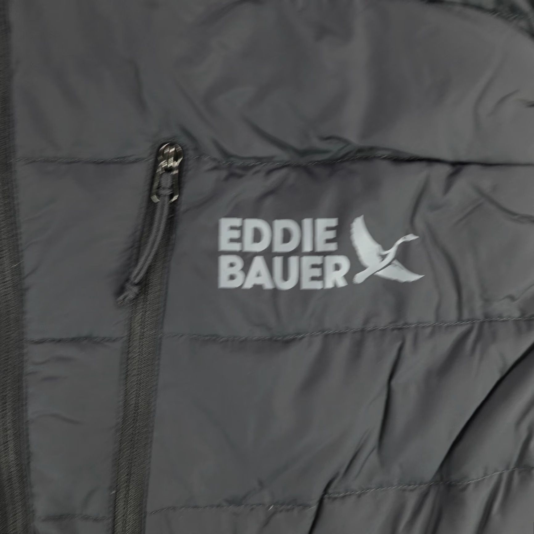 Eddie Bauer Eddie Bauer Vest Mens Large Black Down 550 Puffer Quilted Full Zip Insulated Vest Size US L / EU 52-54 / 3 - 2 Thumbnail