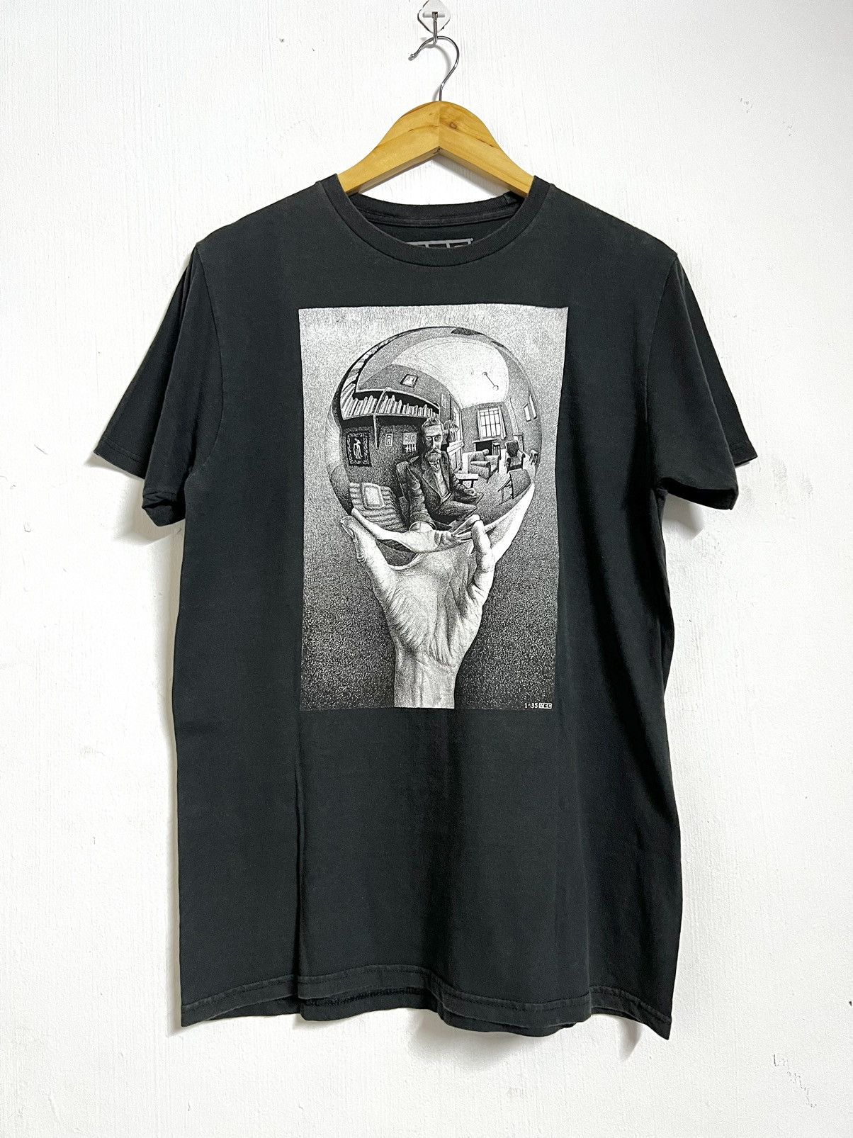 Designer × Vintage 🔥HOT DROPS🔥MC ESCHER BIG PRINT ART TSHIRT Size US L / EU 52-54 / 3 - 2 Thumbnail