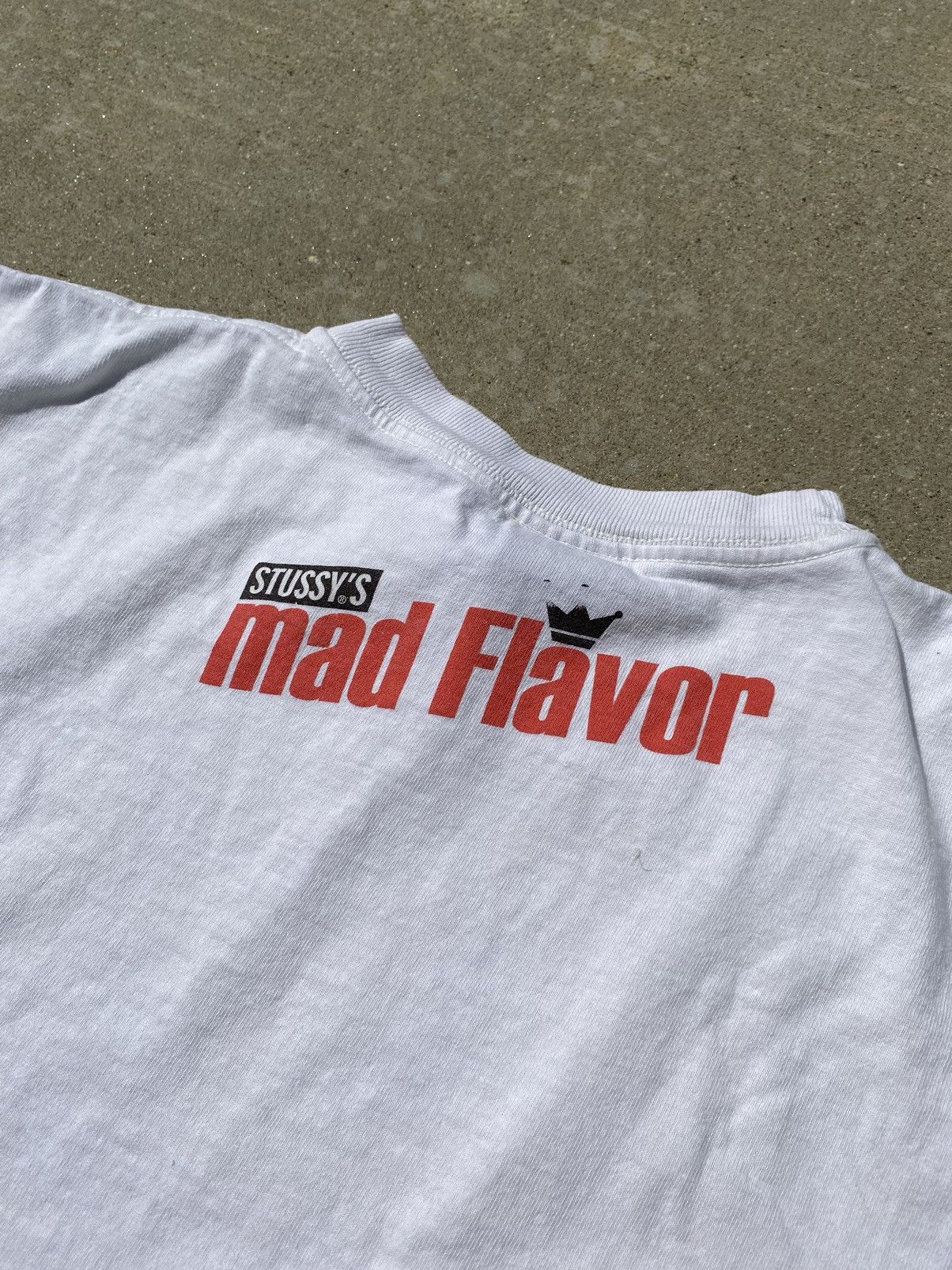 Stussy × Vintage VINTAGE Stüssy Mad Flavor Candy Bar Tee Size US M / EU 48-50 / 2 - 6 Thumbnail