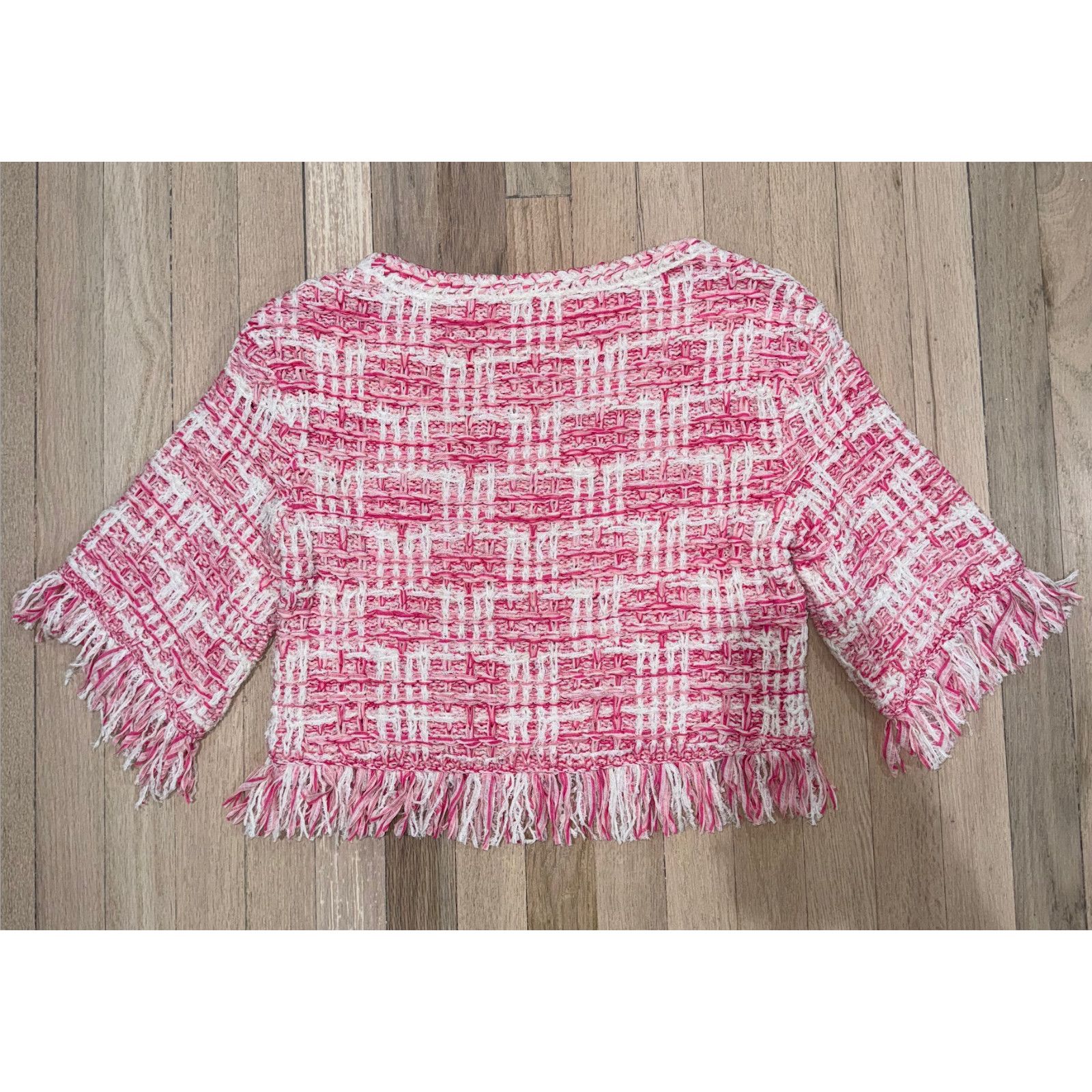 Chanel Chanel 24P Tweed CC Logo Short Sleeve Pullover Top 38 Size XS / US 0-2 / IT 36-38 - 13 Thumbnail