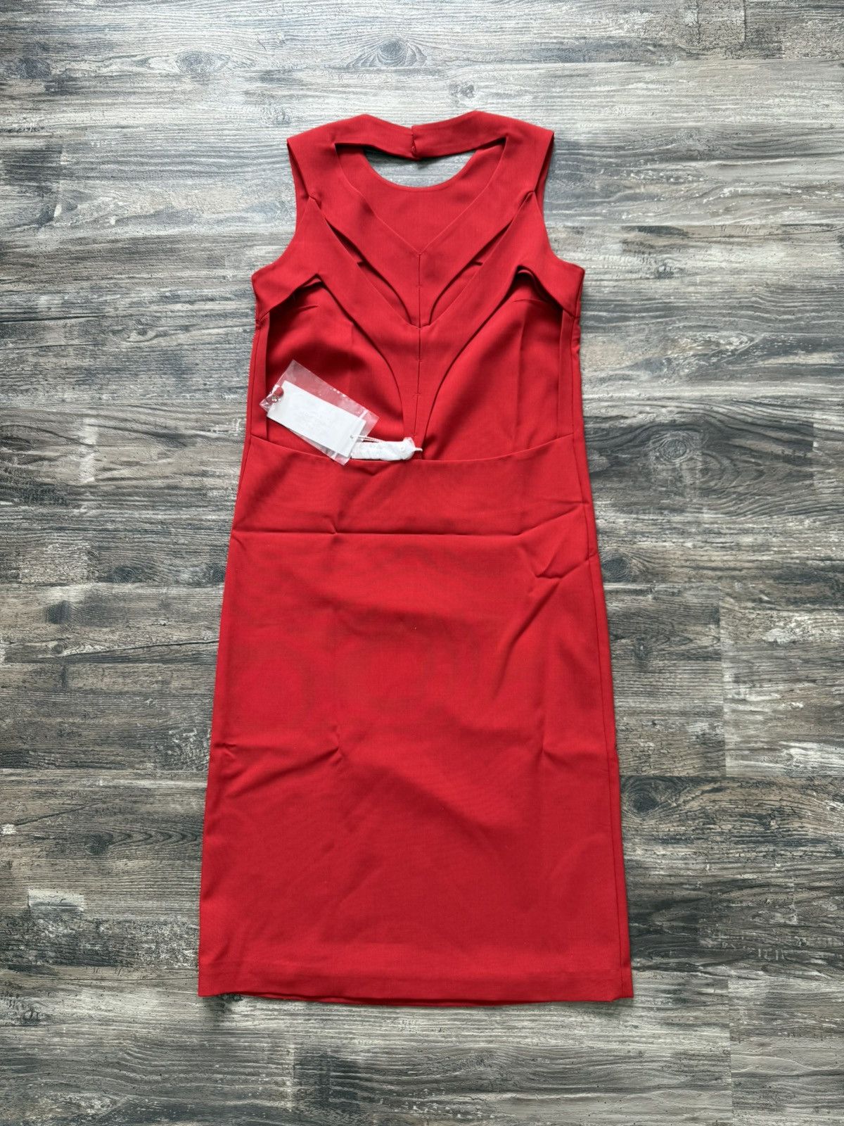 Maison Margiela NWT - Maison Margiela Skeleton Back Trapeze Cocktail Dress Size XS / US 0-2 / IT 36-38 - 1 Thumbnail