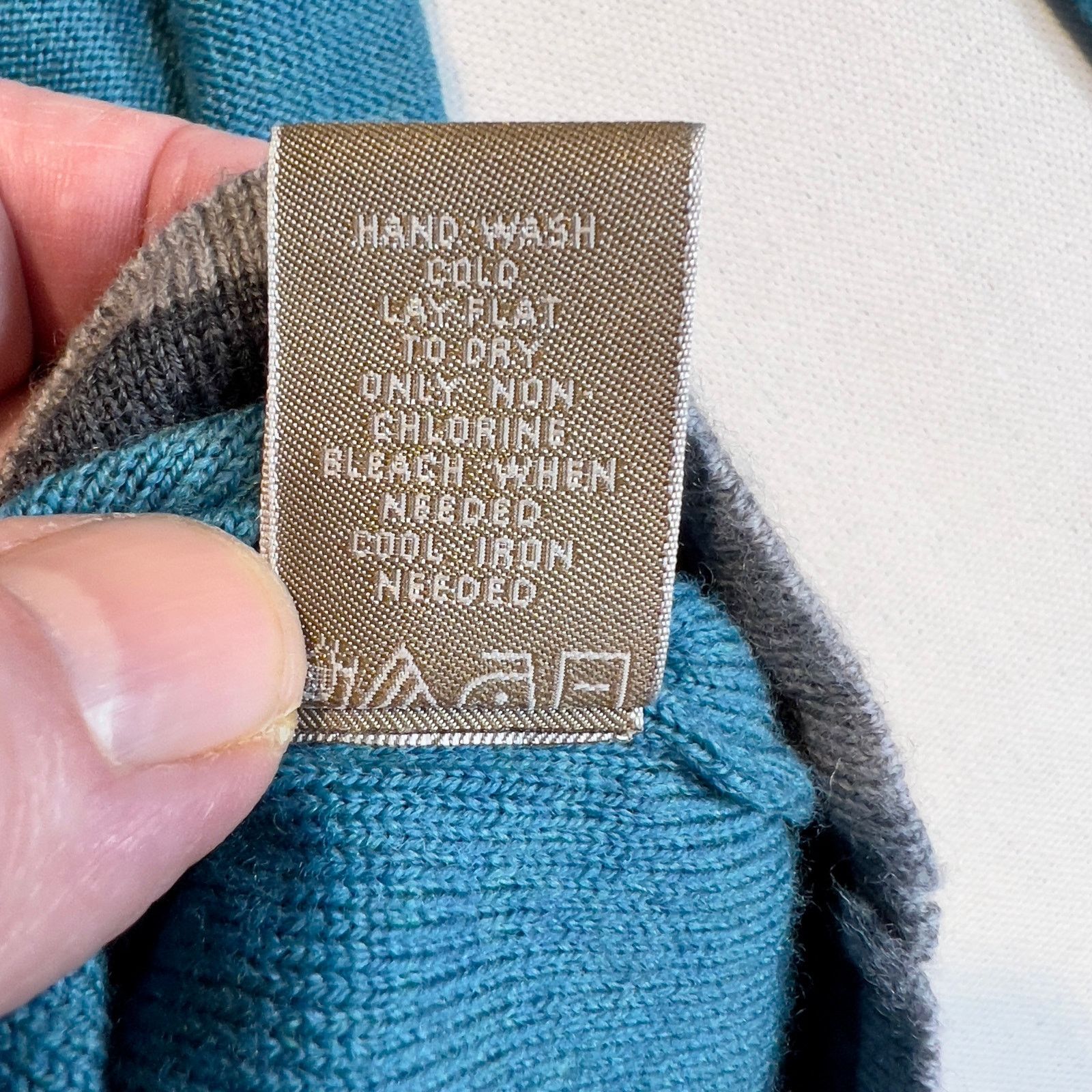 Raffi Raffi Linea Uomo 100% Extra Fine Merino Wool CrewNeck Sweate Size US XXL / EU 58 / 5 - 8 Thumbnail