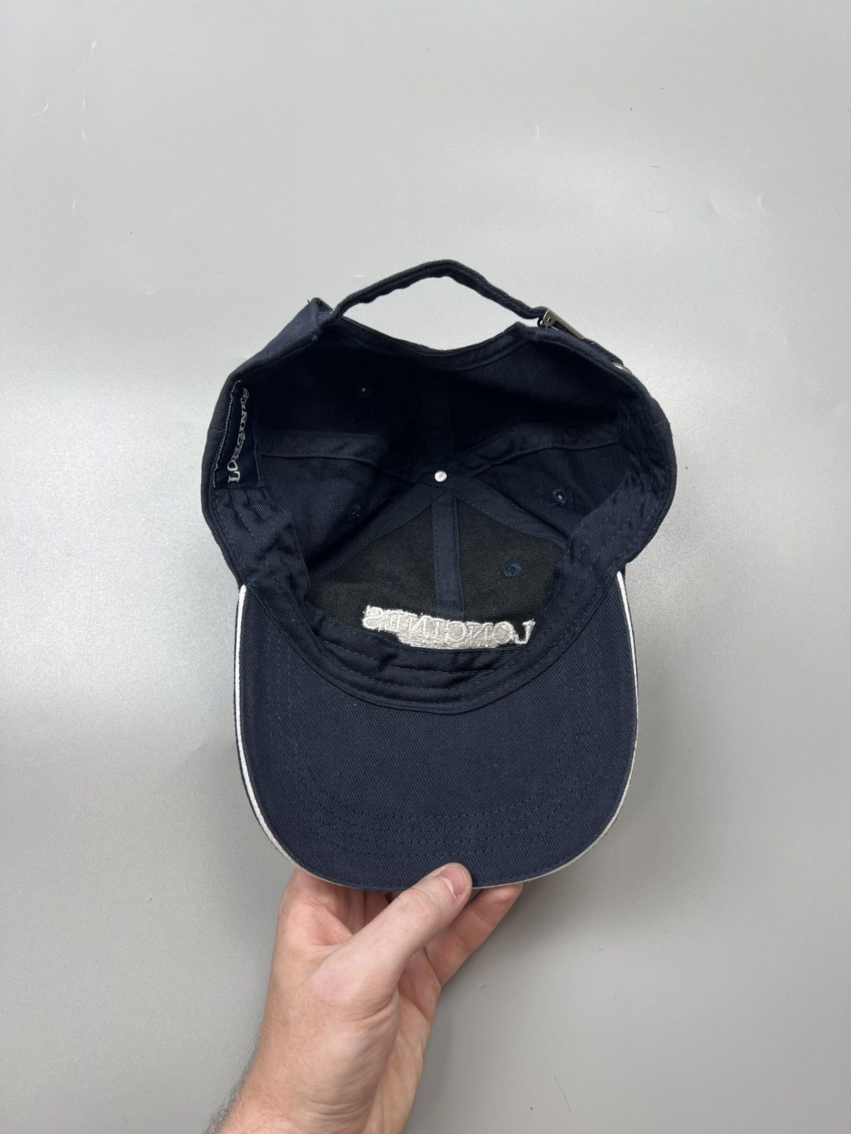 Longines Longines Navy Blue Baseball Cap Hat (Y0472) Size ONE SIZE - 8 Thumbnail